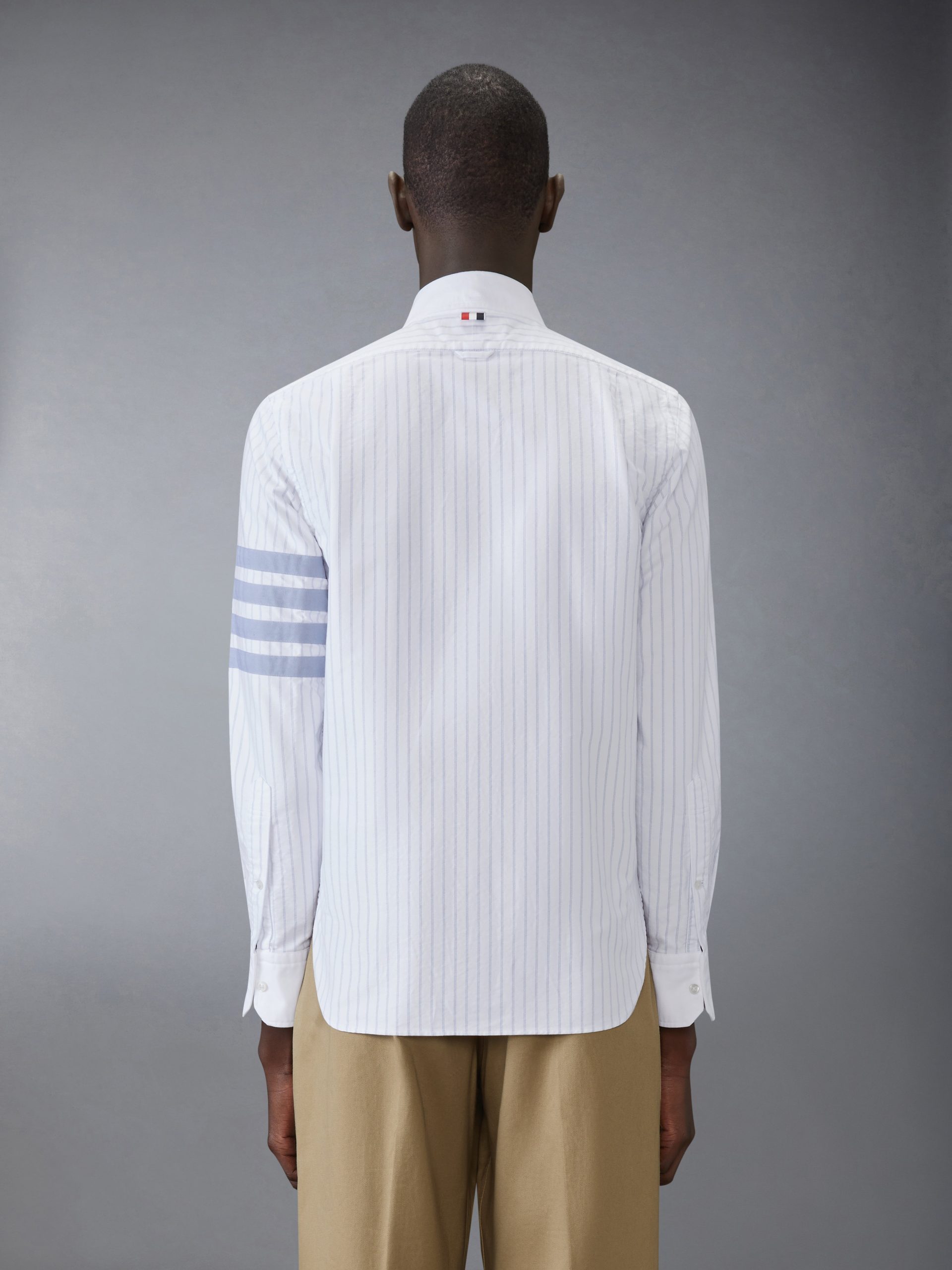 OXFORD 4-BAR SHADOW PINSTRIPE SHIRT - Image 3