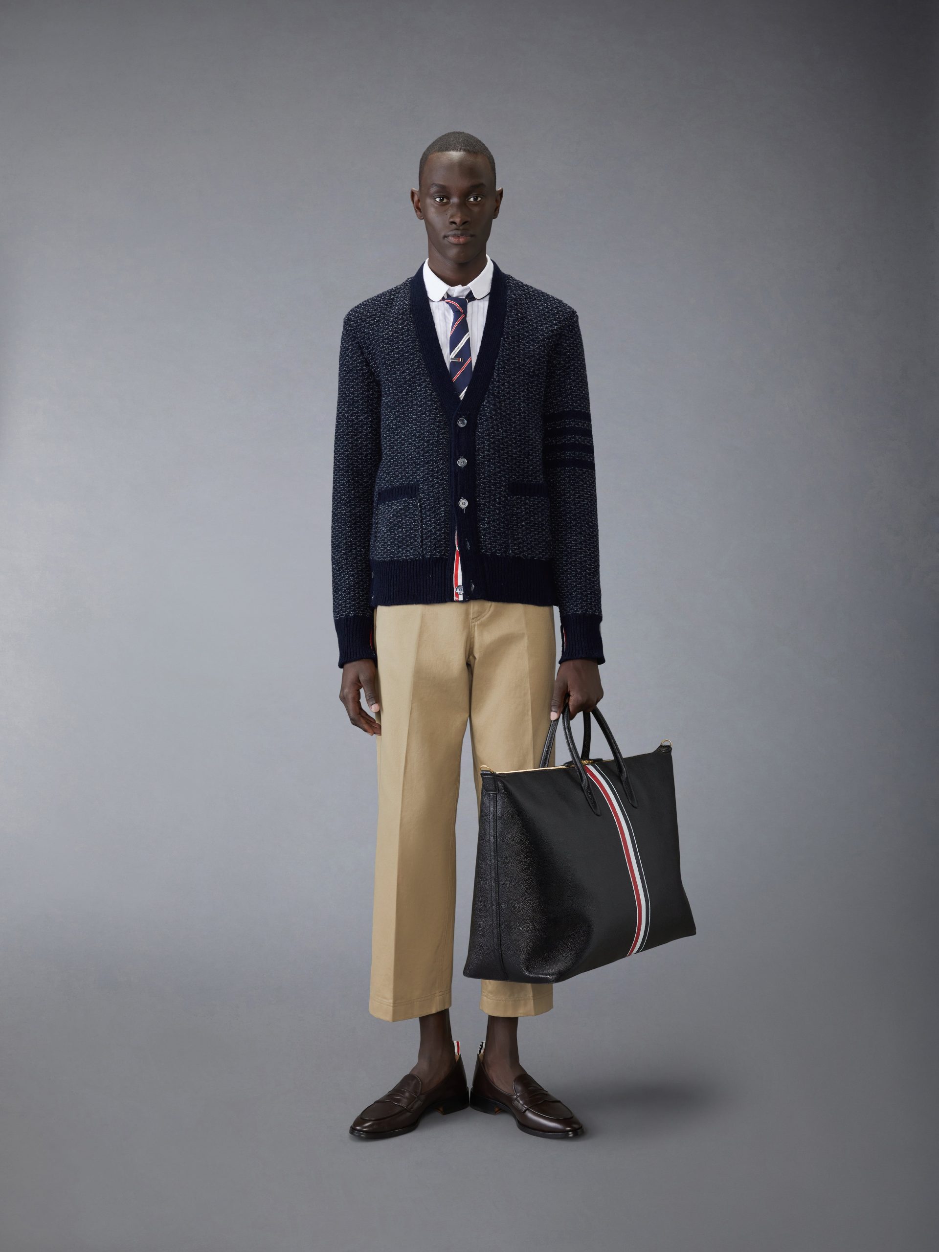 OXFORD 4-BAR SHADOW PINSTRIPE SHIRT - Image 4