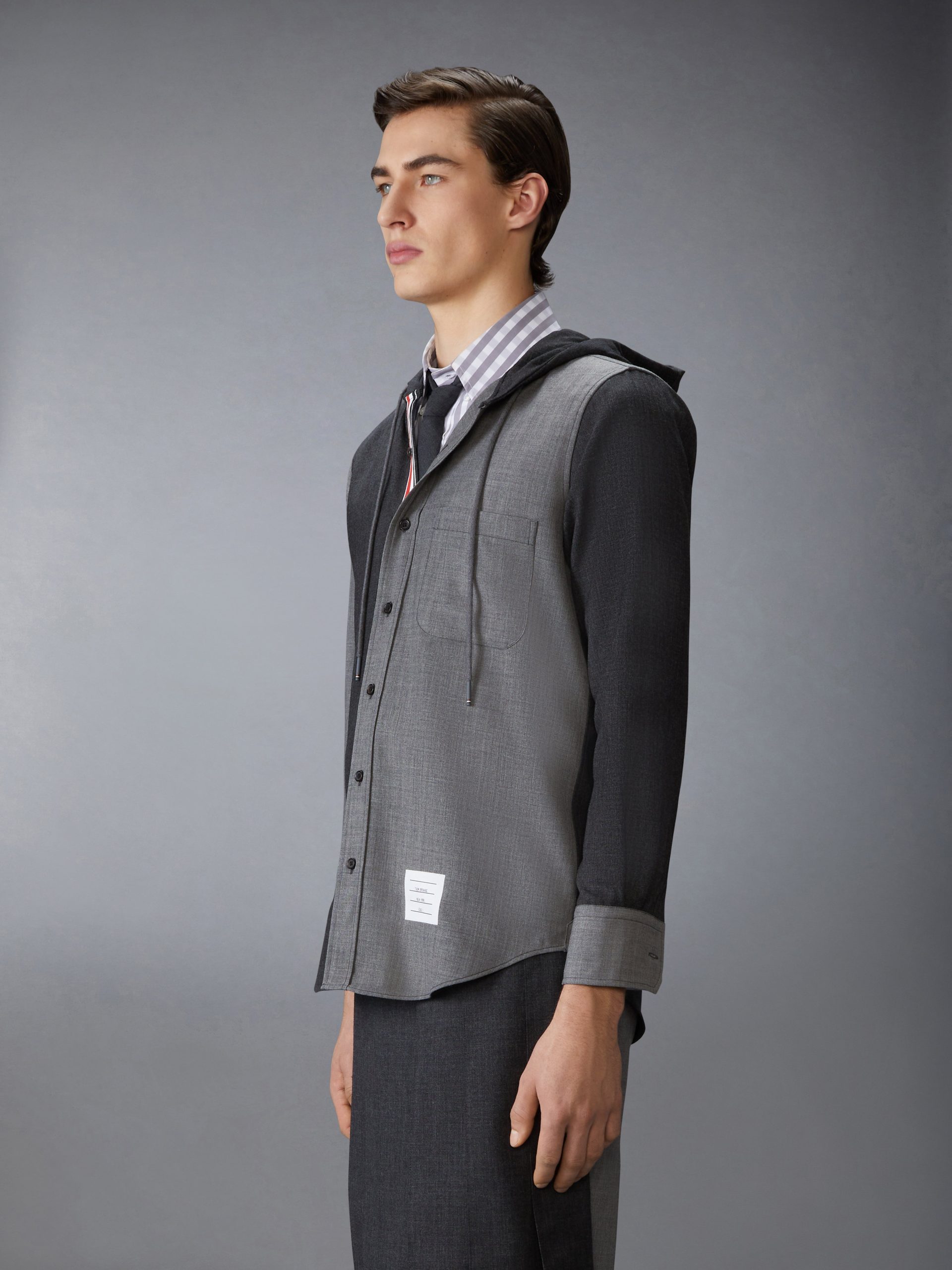 FRESCO FUNMIX HOODED SHIRT - Image 2