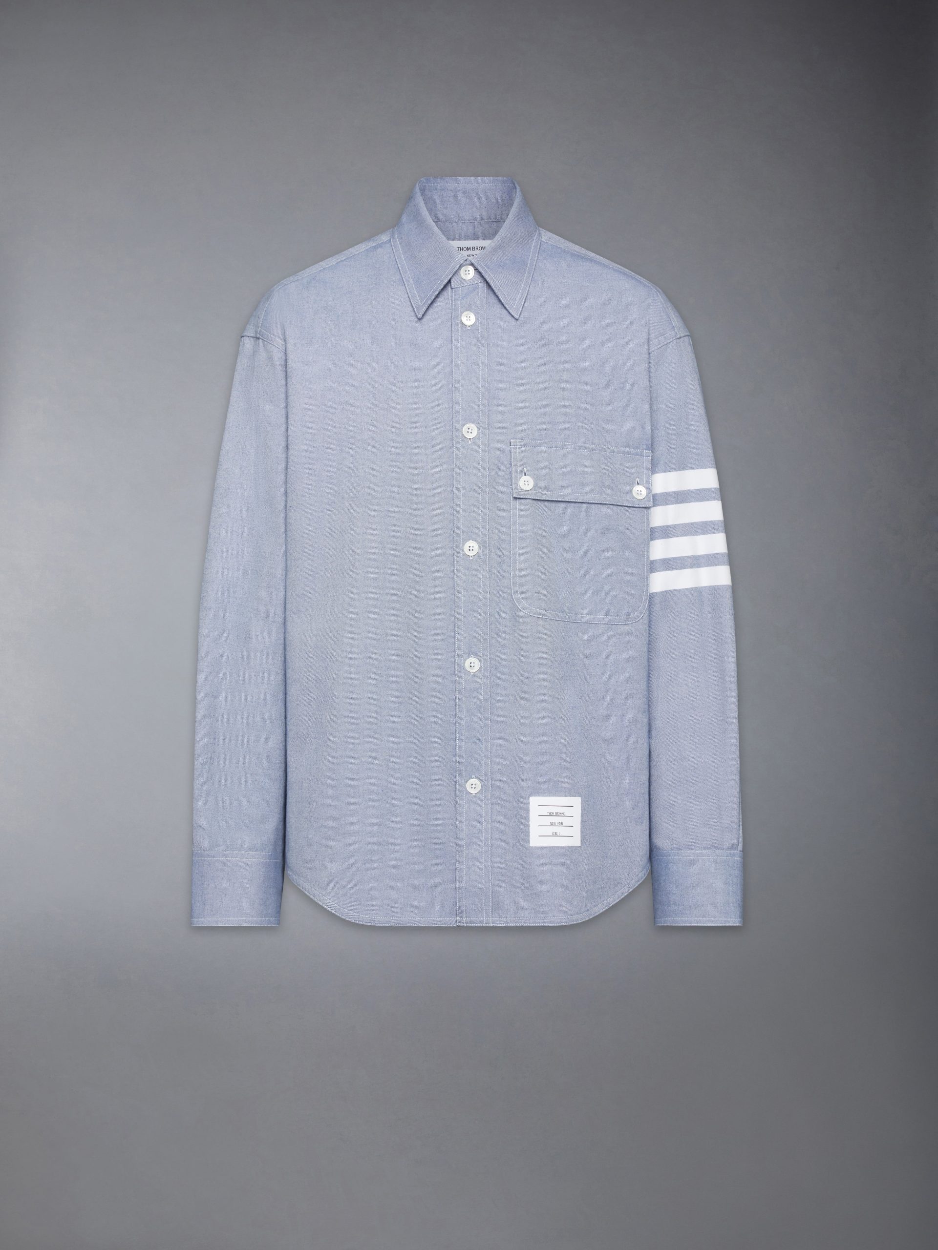 WOVEN FLANNEL 4-BAR OVERSIZED SHIRT - Image 7