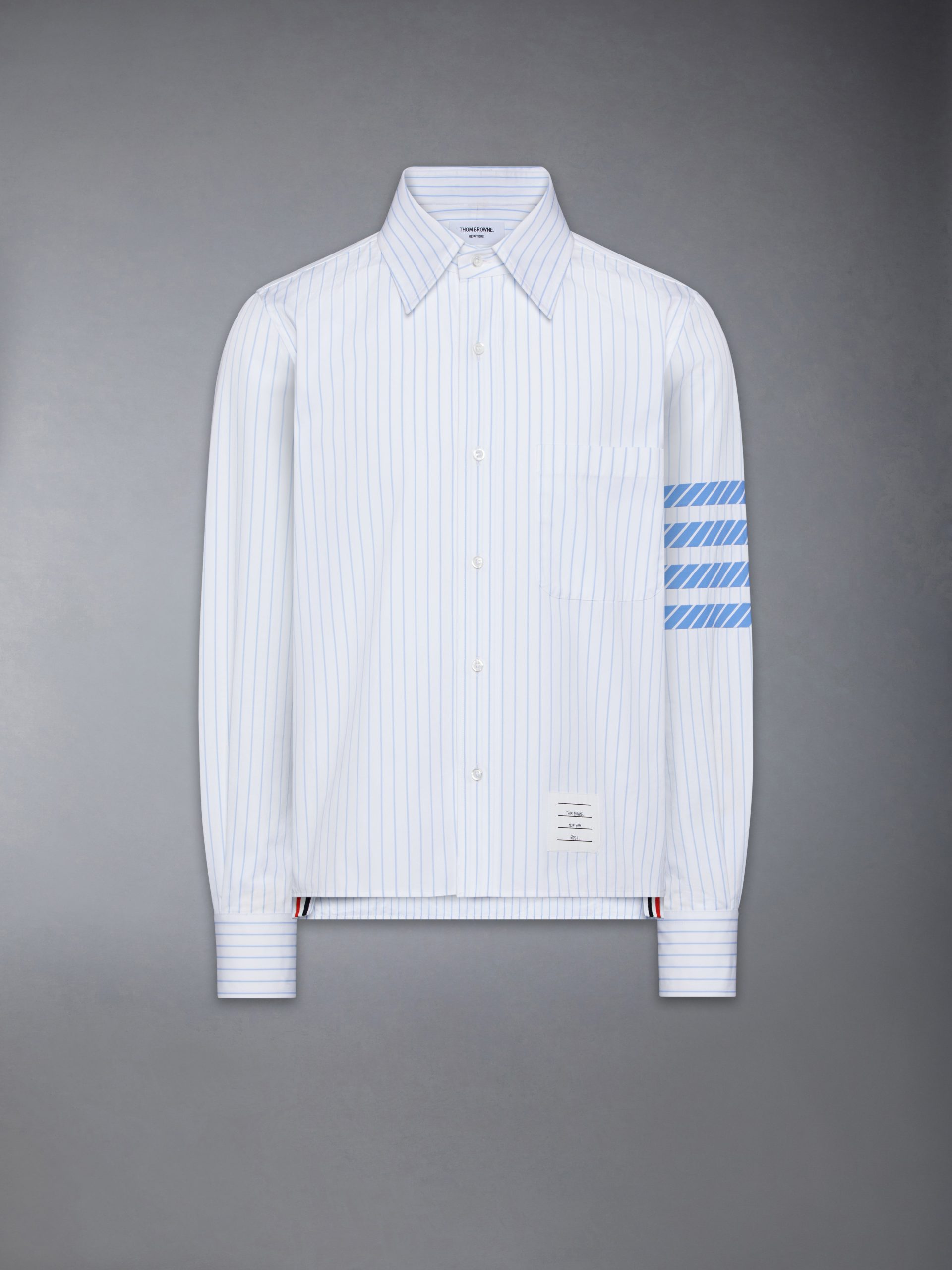 PINSTRIPE POPLIN 4-BAR SHIRT - Image 7
