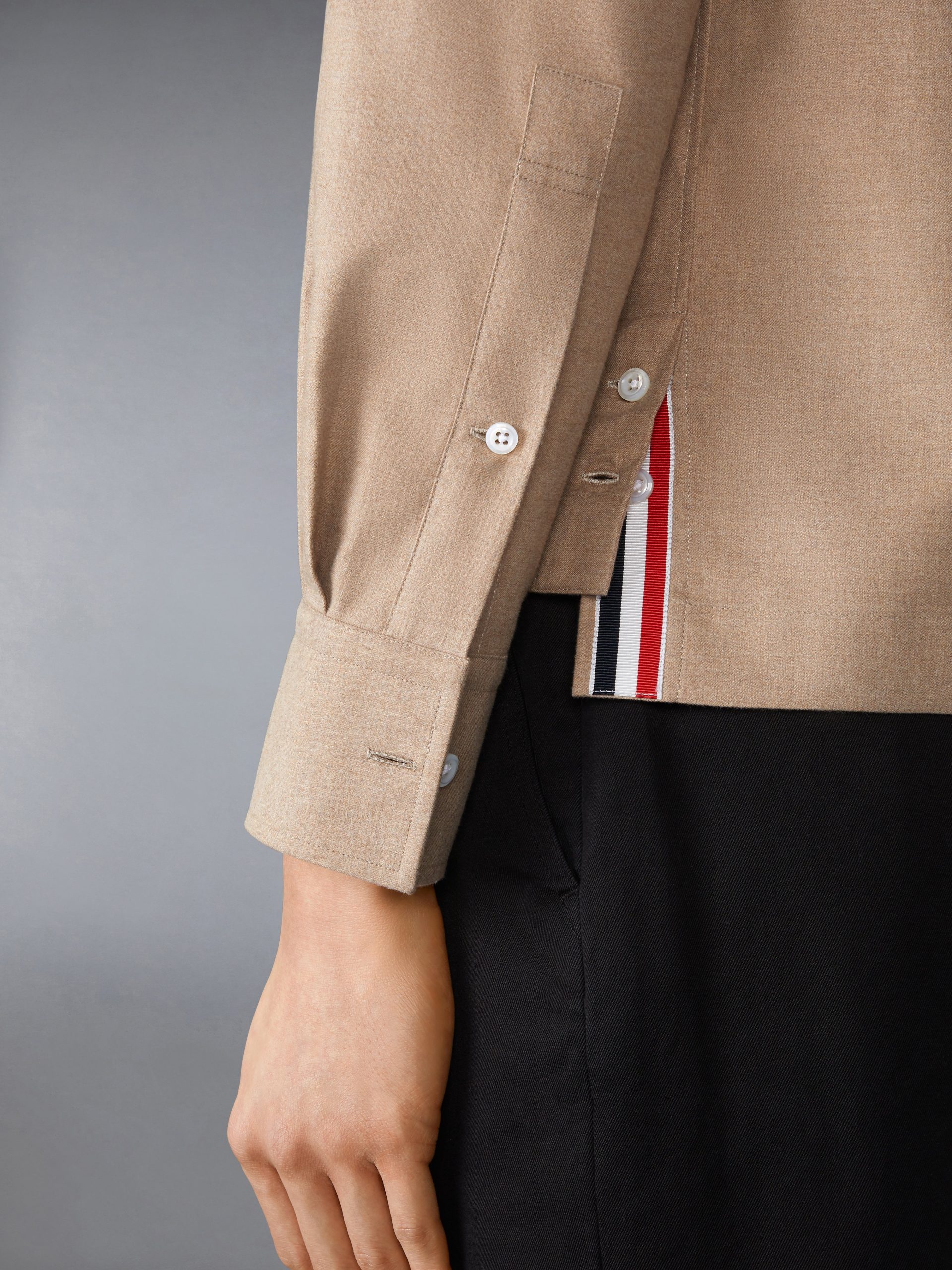 COTTON FLANNEL UTILITY SHIRT - Image 4