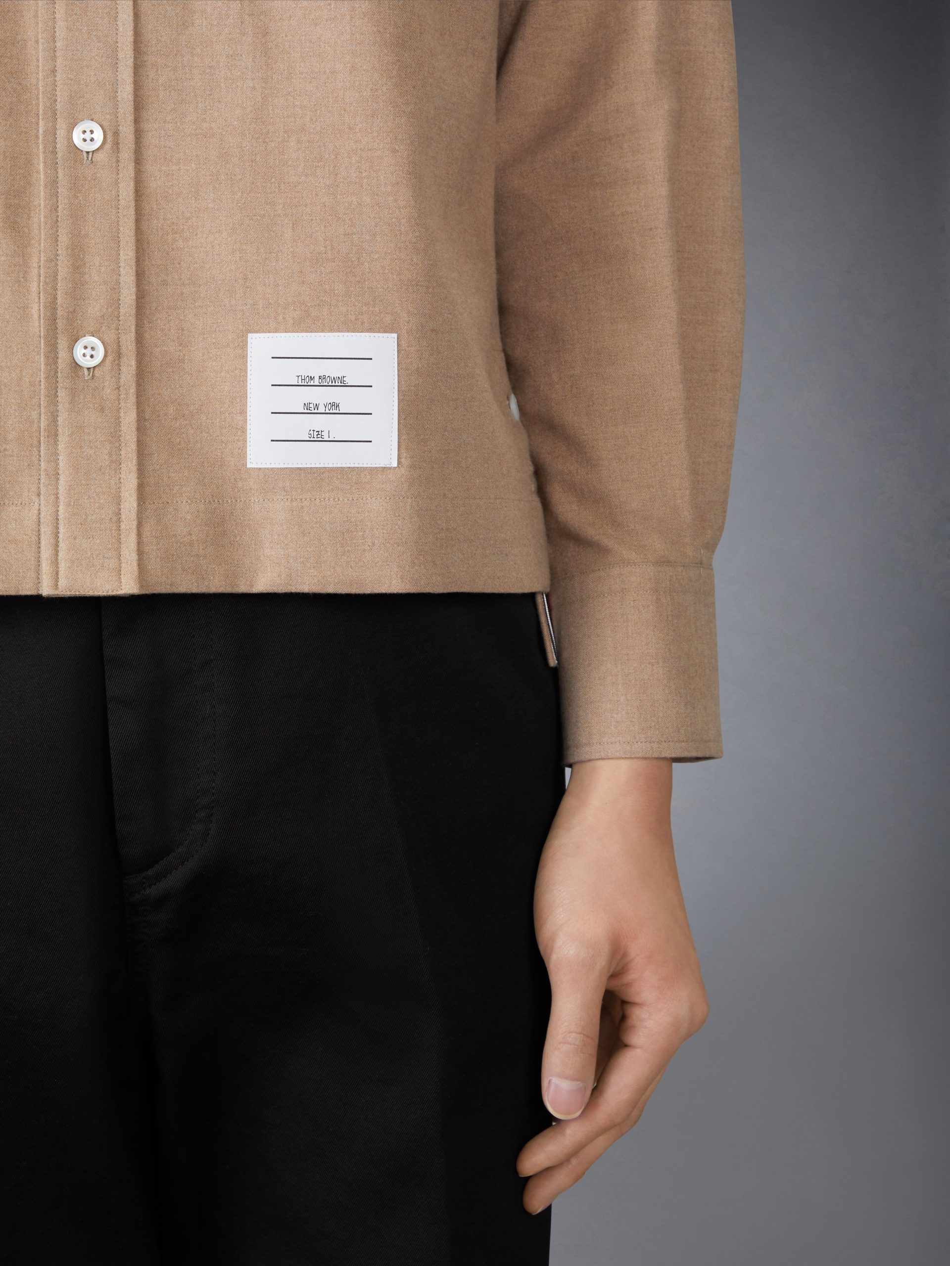 COTTON FLANNEL UTILITY SHIRT - Image 5