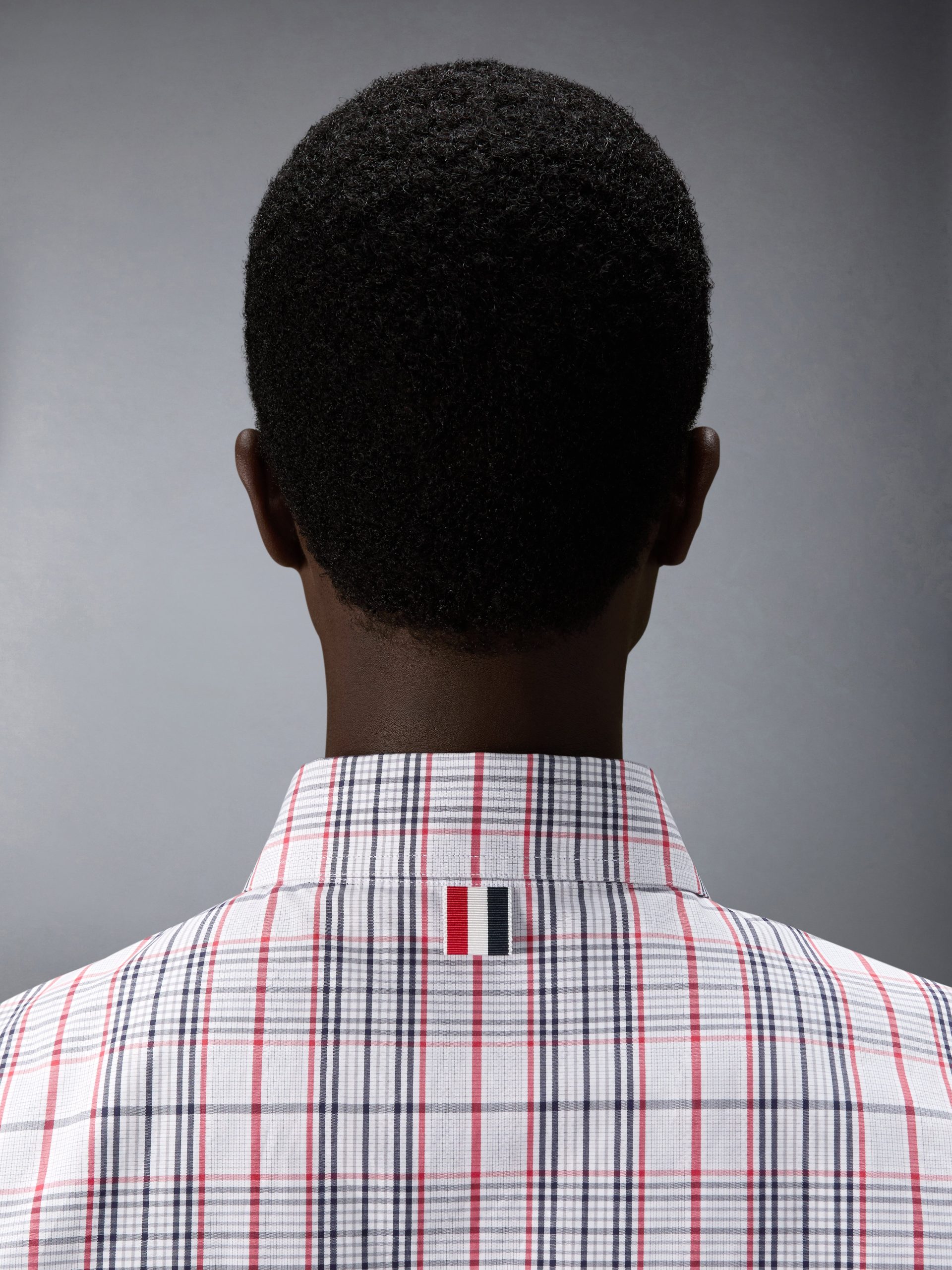 PLAID CHECK POPLIN ARMBAND OVERSIZED SHIRT - Image 7