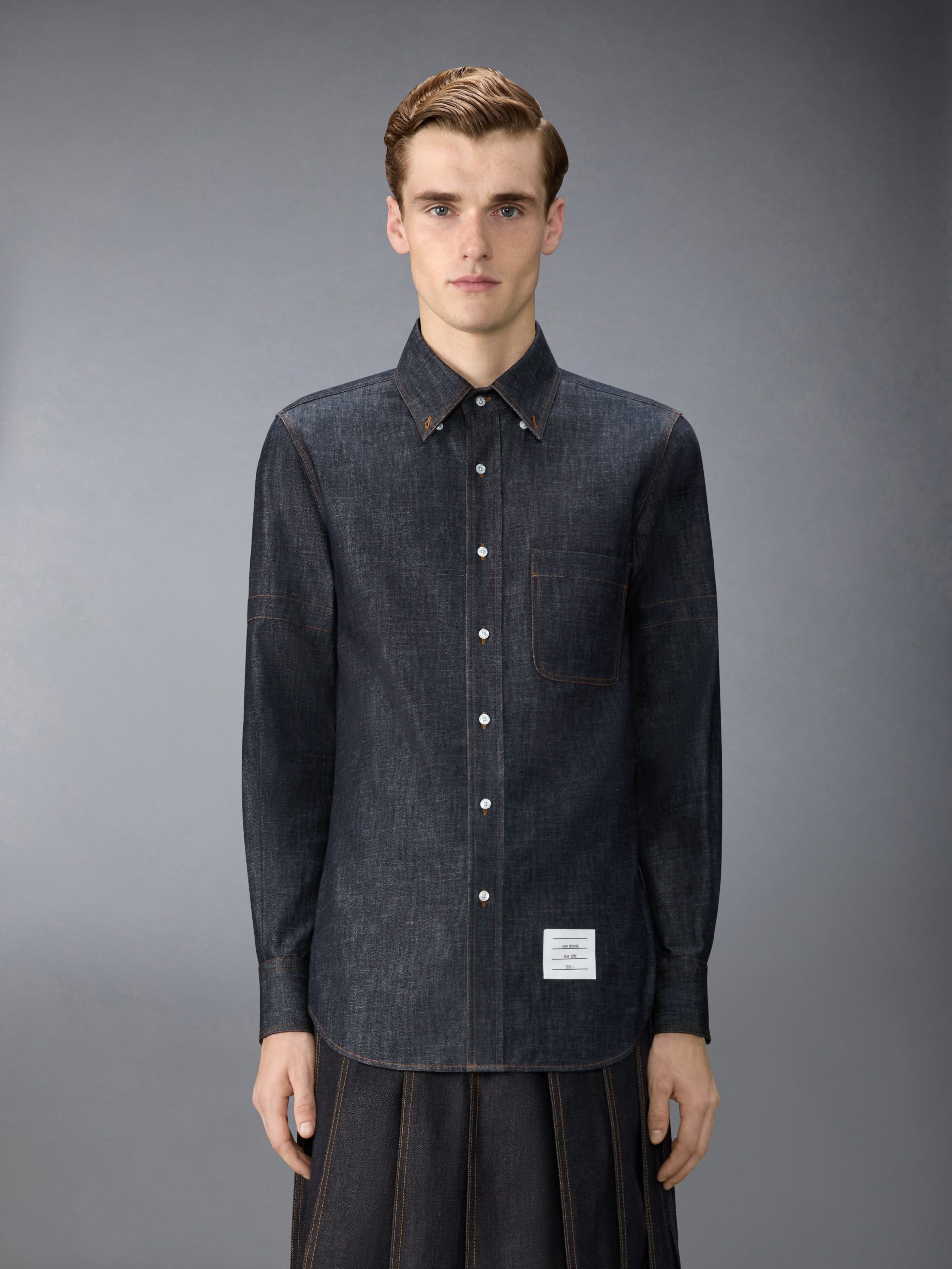 DENIM ARMBAND SHIRT - Image 2