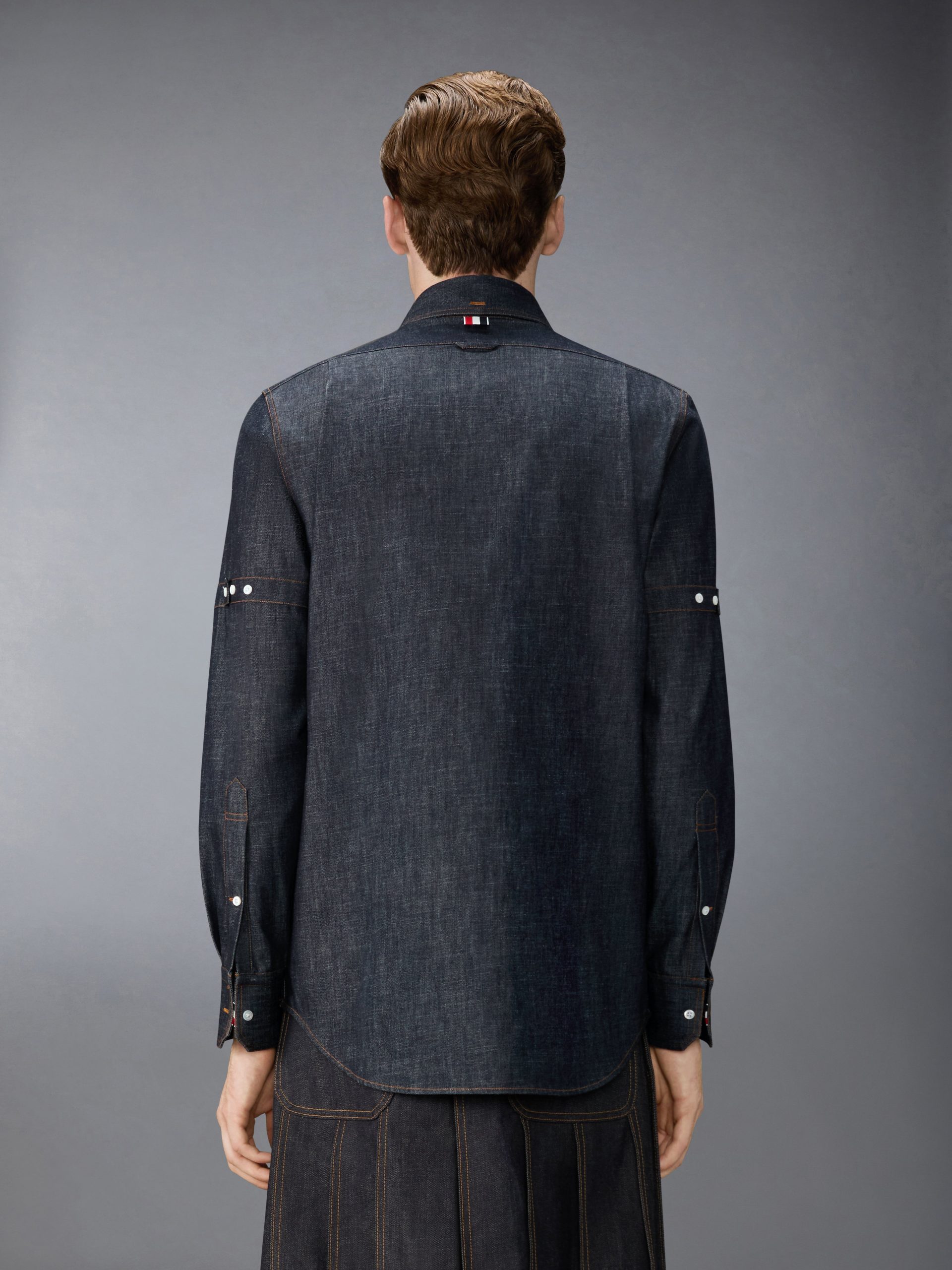 DENIM ARMBAND SHIRT - Image 3