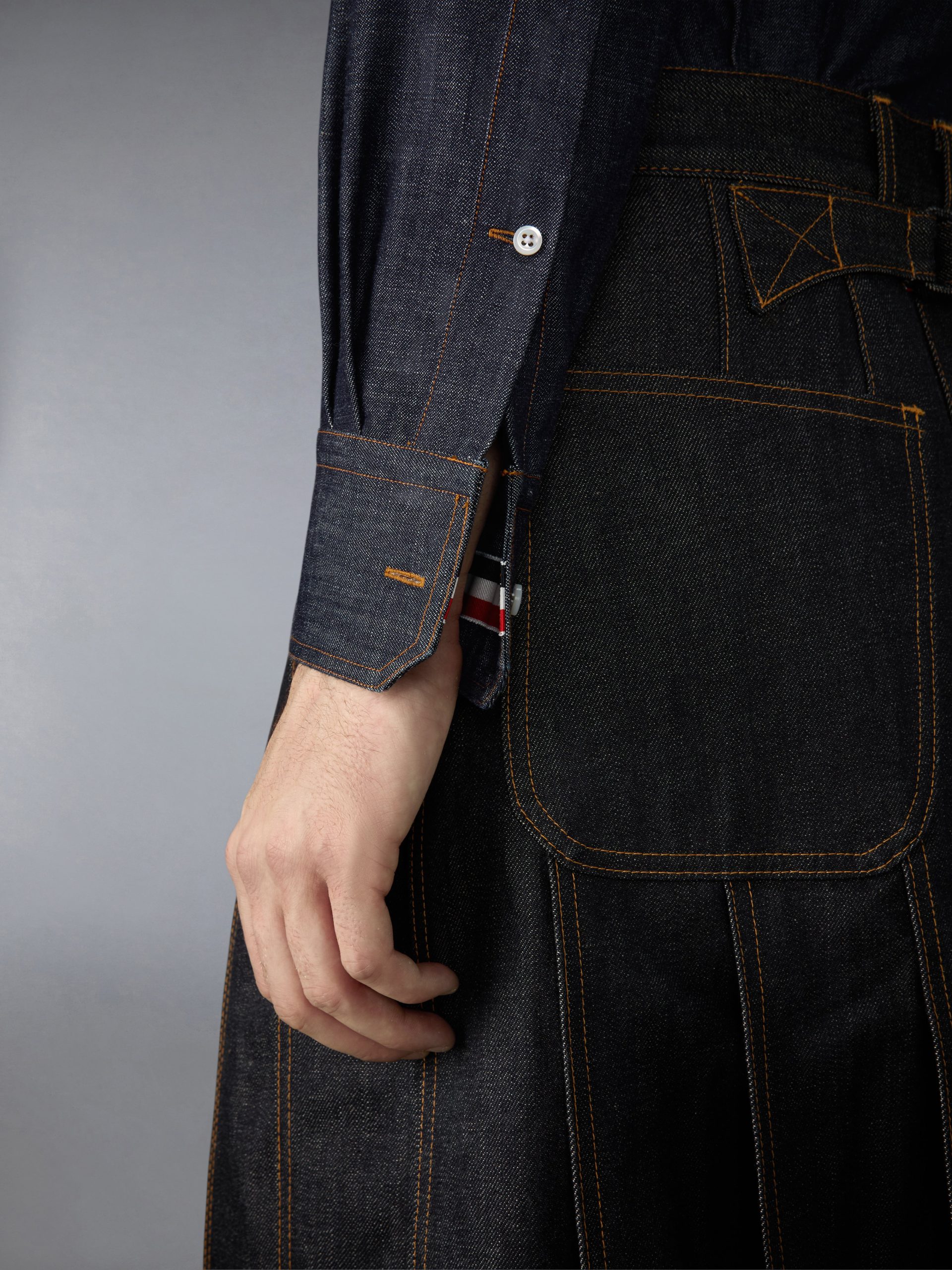 DENIM ARMBAND SHIRT - Image 5