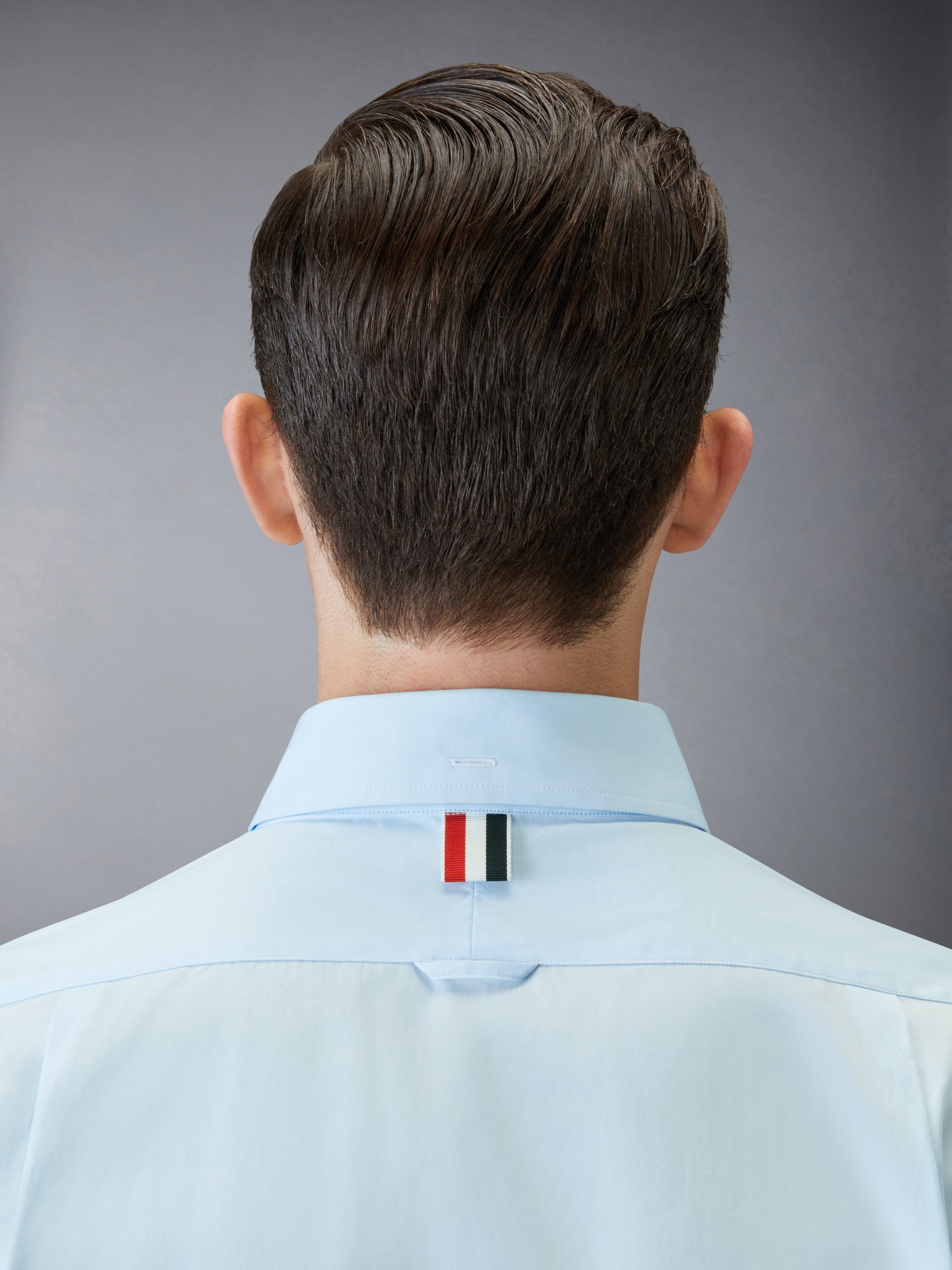 POPLIN ROUND COLLAR SHORT SLEEVE SHIRT - Image 6