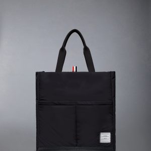 POLY TWILL POCKET TOTE