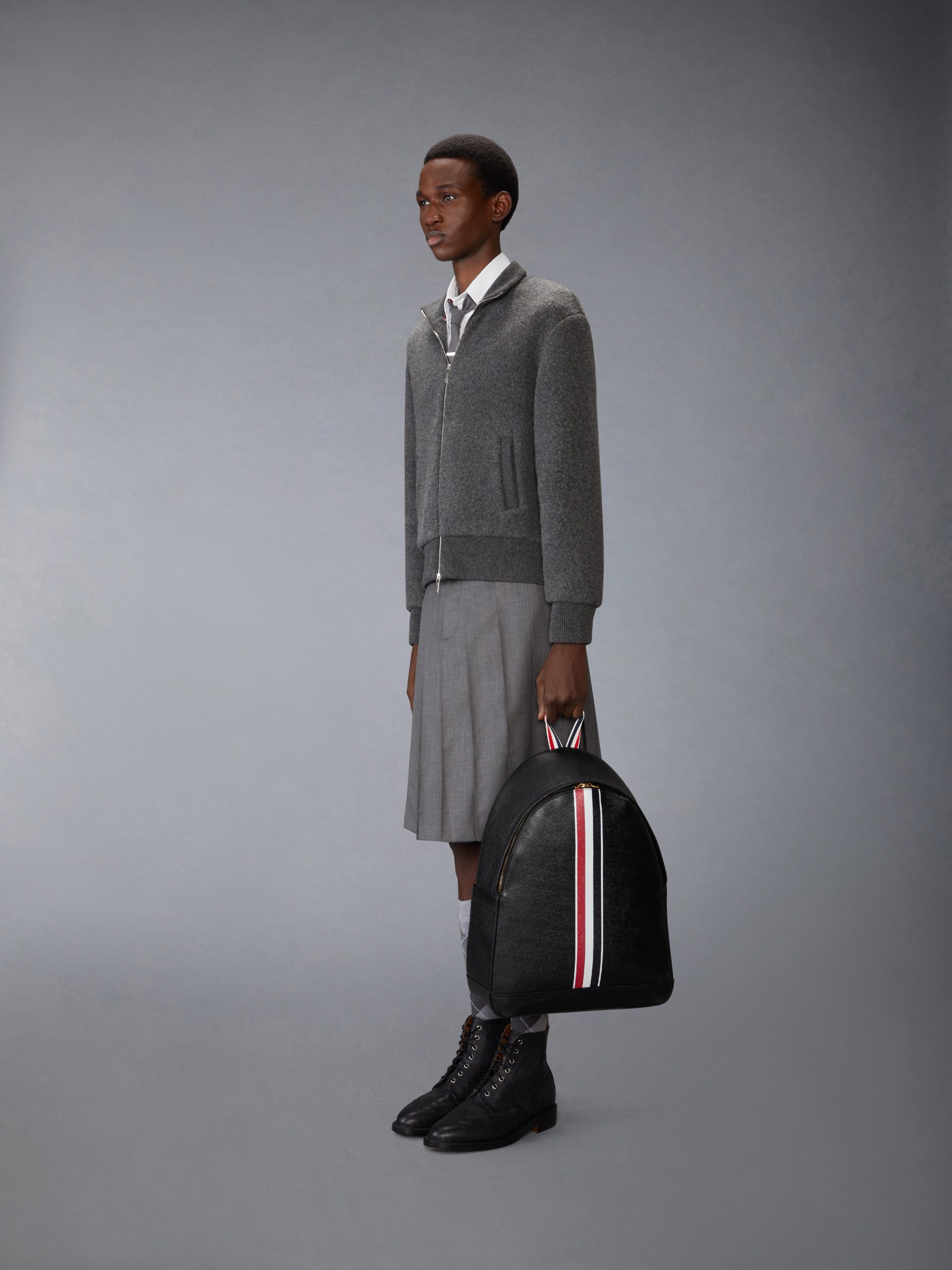 PEBBLE GRAIN RWB STRIPE BACKPACK - Image 3