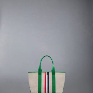 RWB STRIPE PEPPER COTTON CANVAS RWB STRIPE SMALL TOOL TOTE
