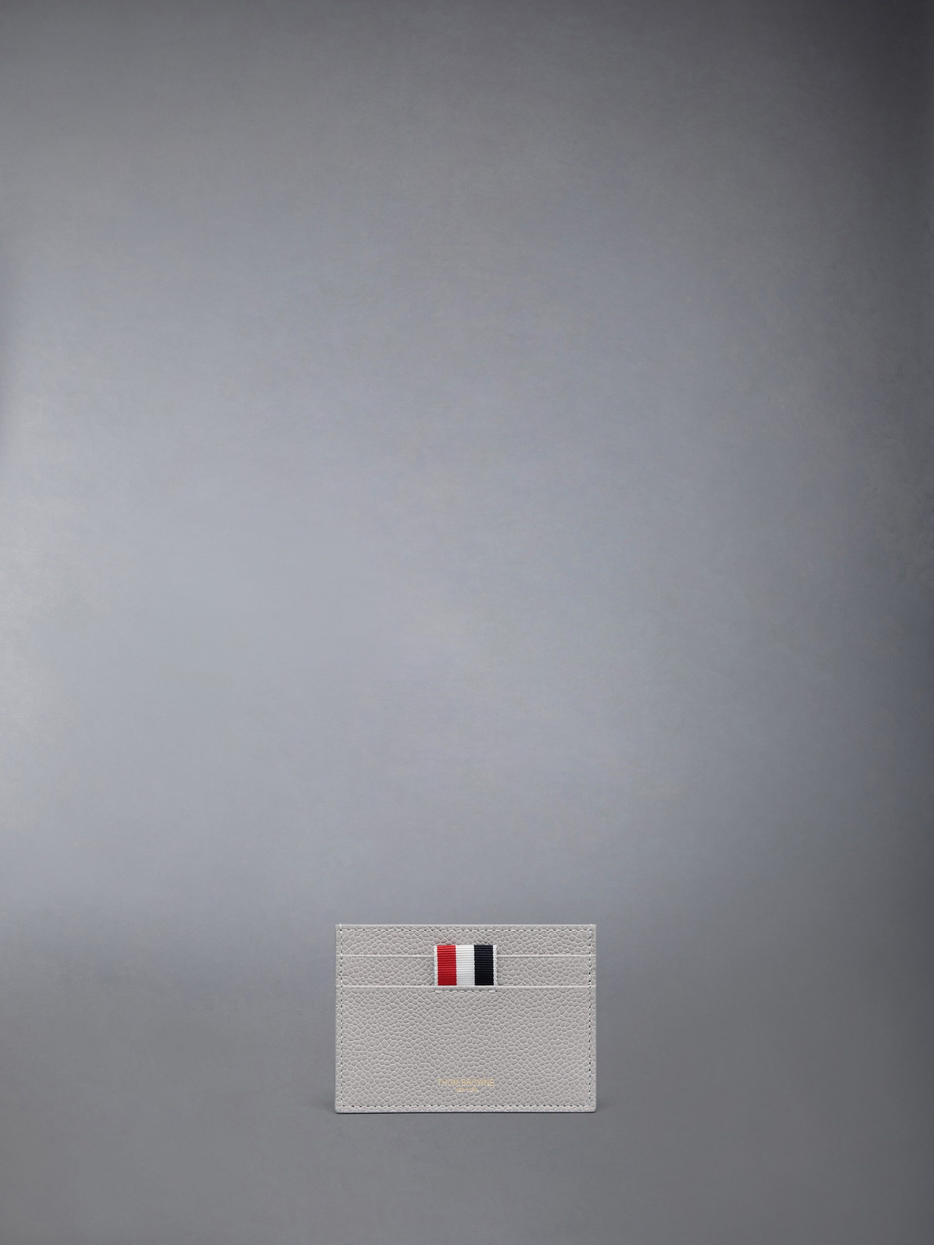 PEBBLE GRAIN 4-BAR SINGLE CARD HOLDER