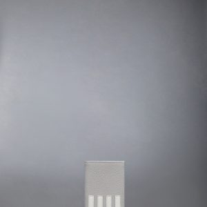 PEBBLE GRAIN 4-BAR DOUBLE CARD HOLDER