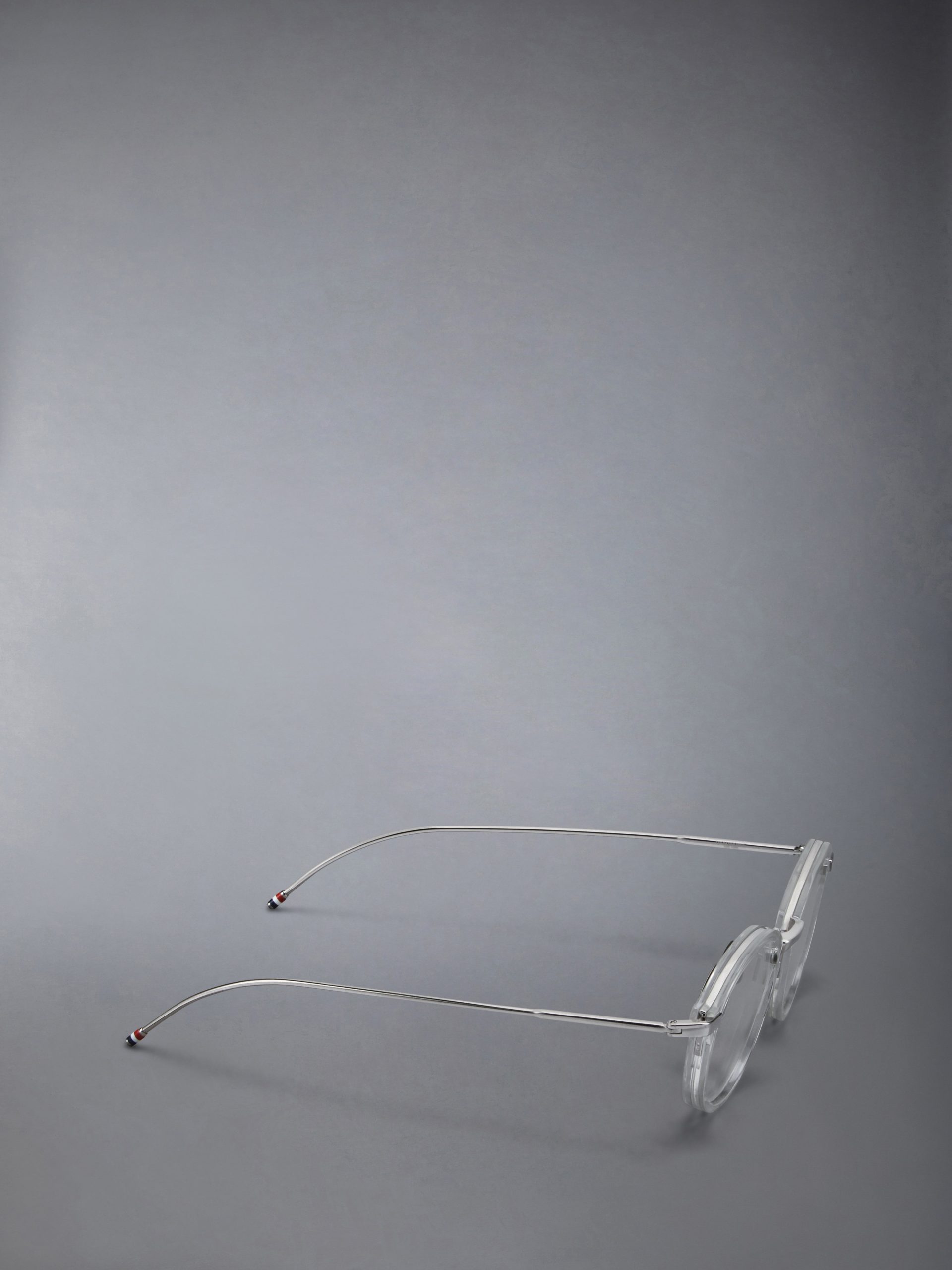 ACETATE AND TITANIUM ROUND EYEGLASSES - Image 6