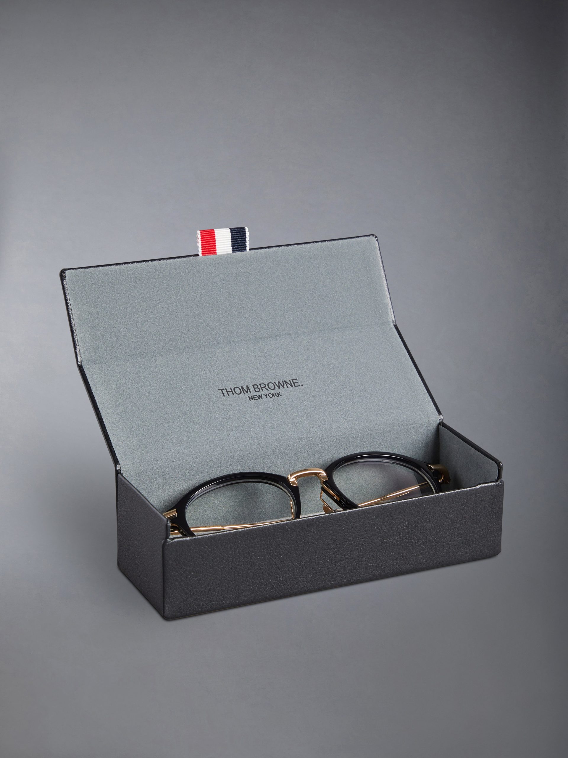 ACETATE AND TITANIUM ROUND EYEGLASSES - Image 6