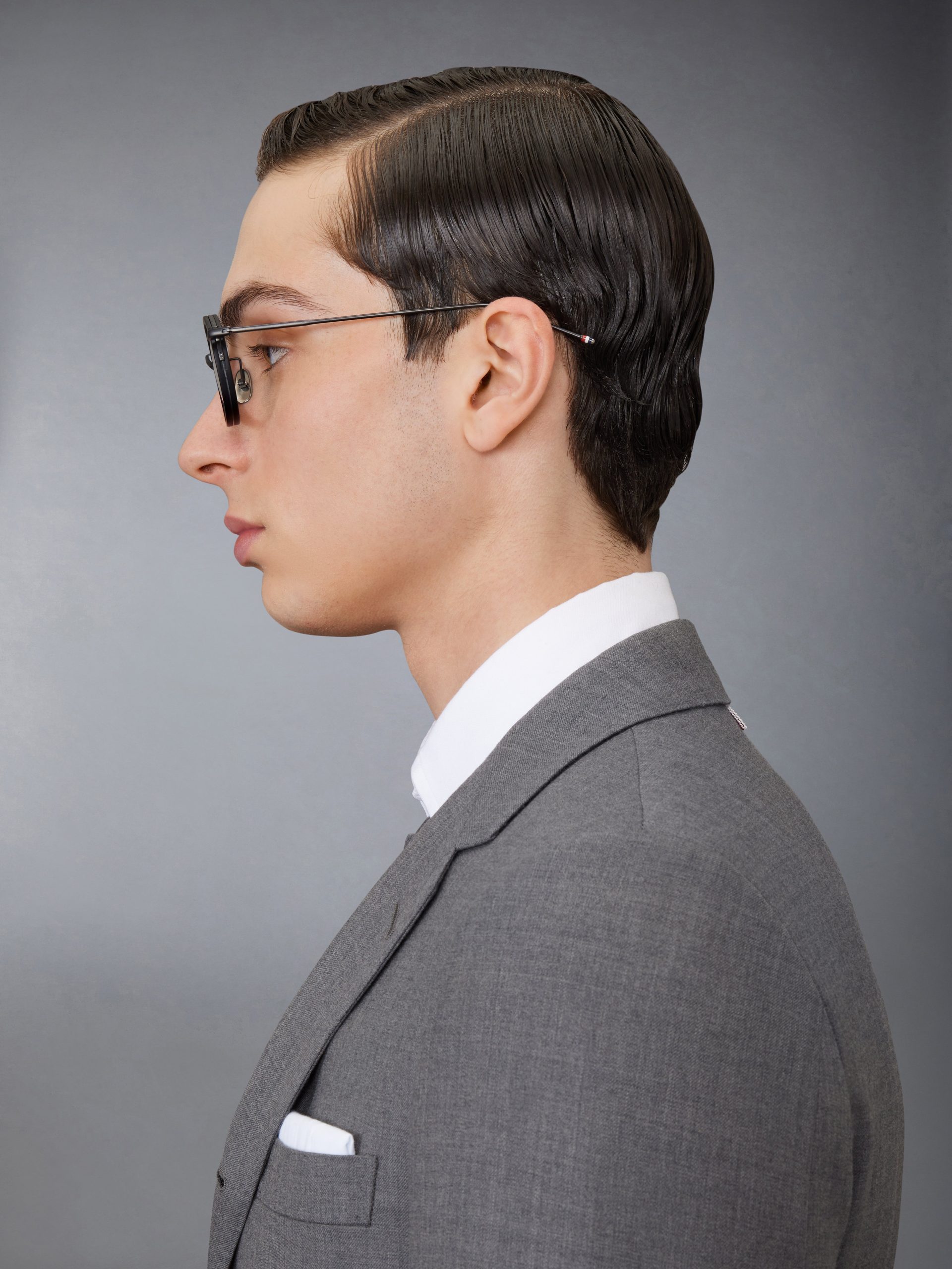 ACETATE AND TITANIUM ROUND EYEGLASSES - Image 5