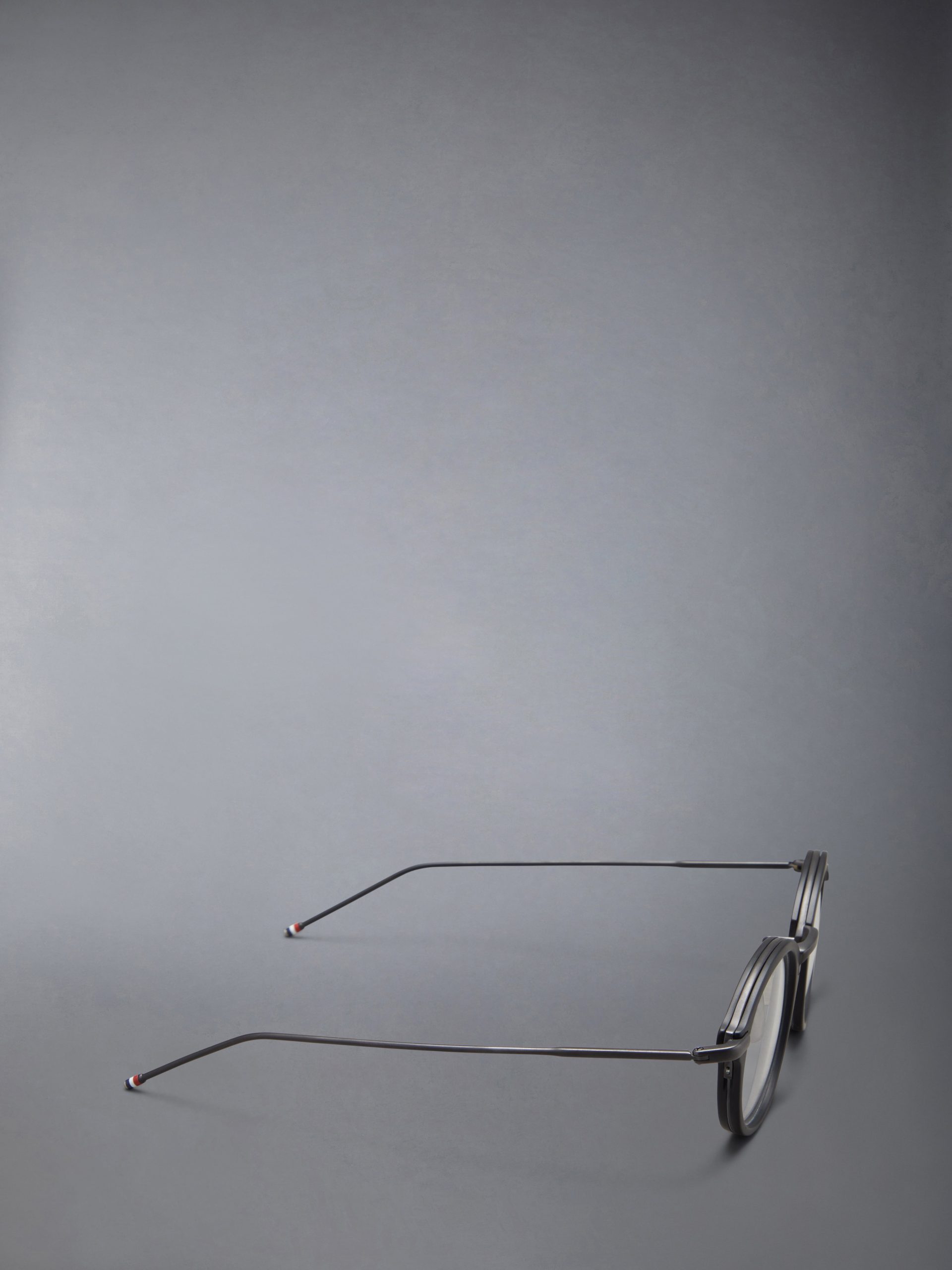 ACETATE AND TITANIUM ROUND EYEGLASSES - Image 7