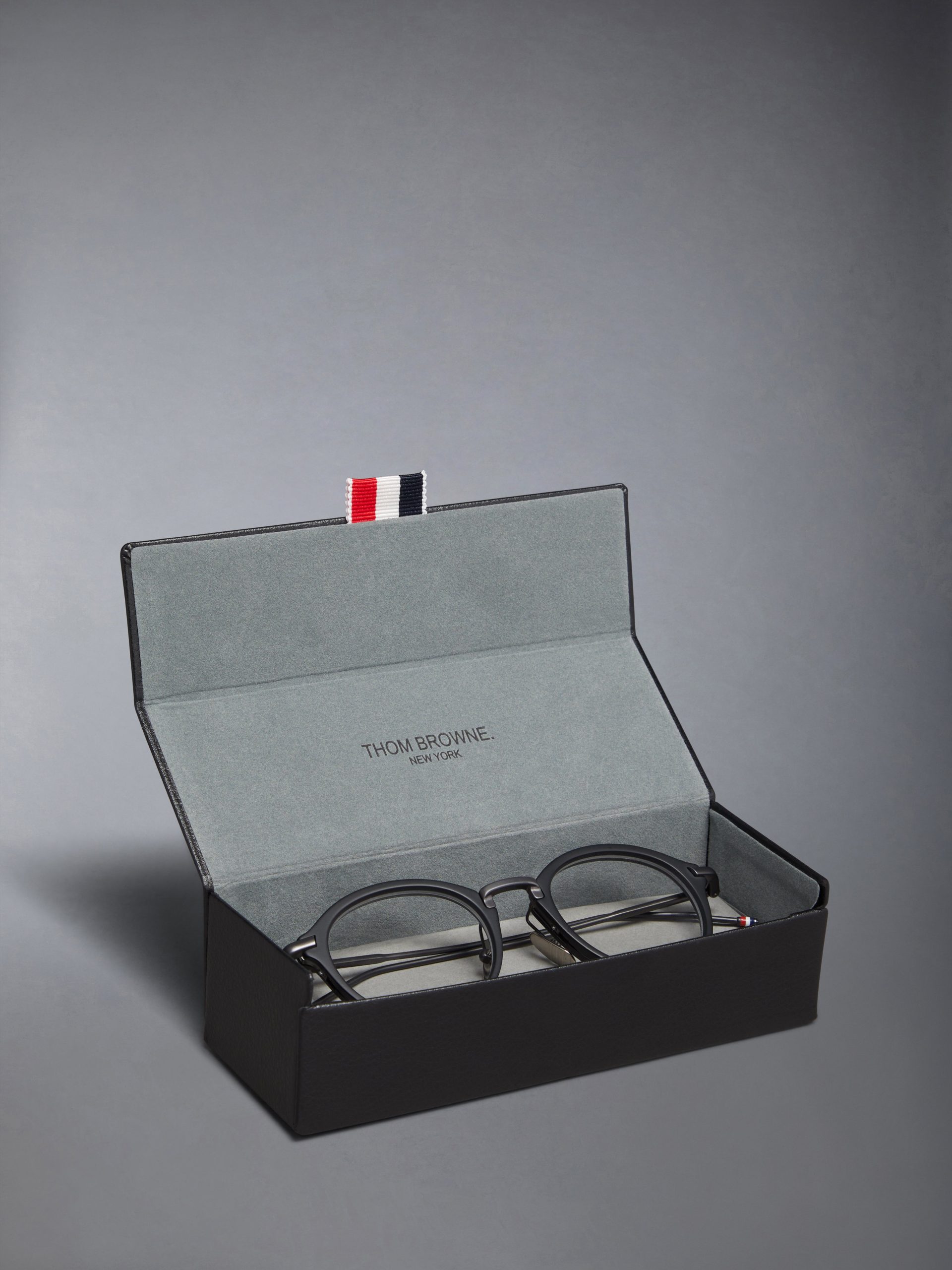 ACETATE AND TITANIUM ROUND EYEGLASSES - Image 8