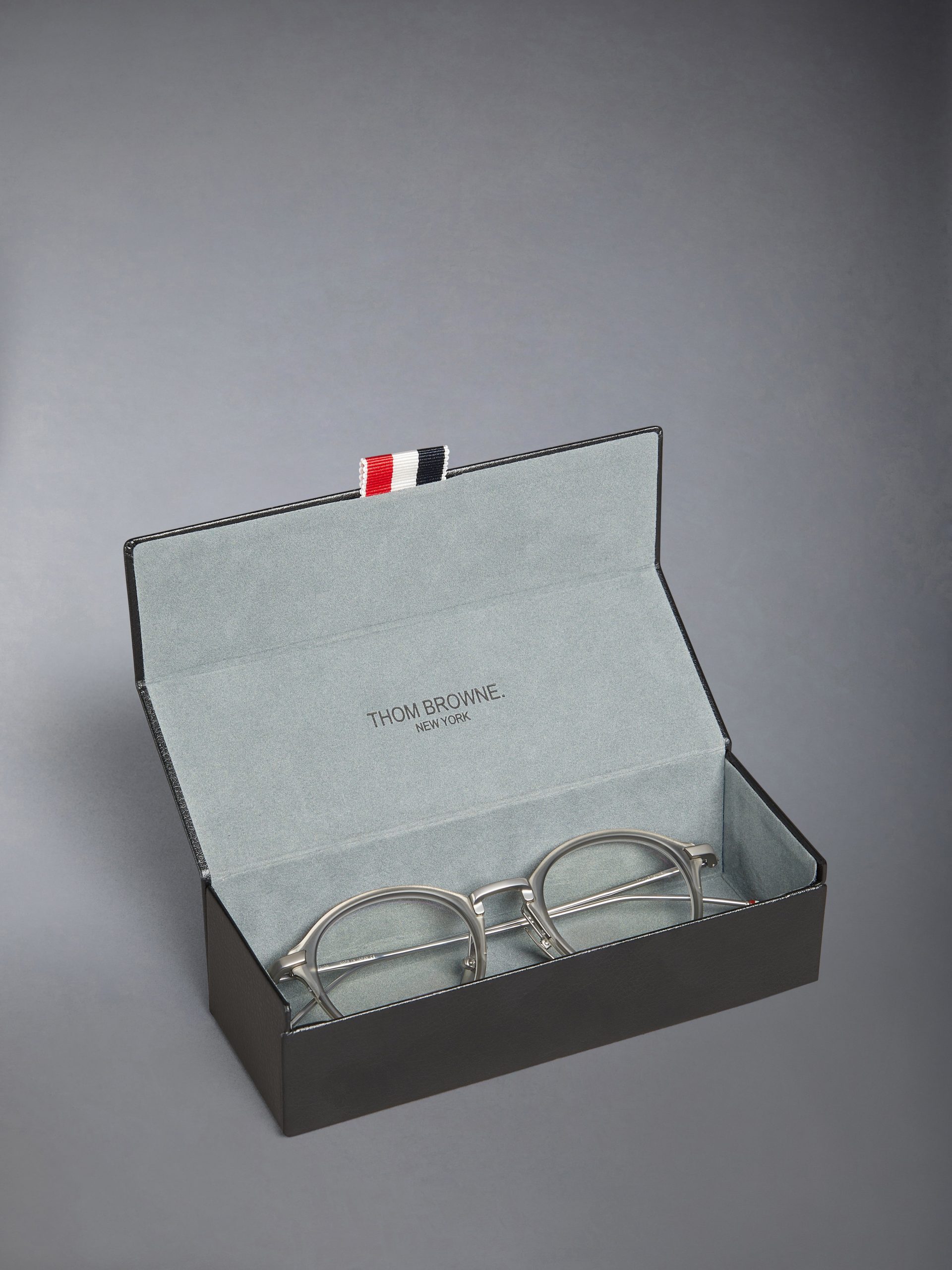 ACETATE AND TITANIUM ROUND EYEGLASSES - Image 8
