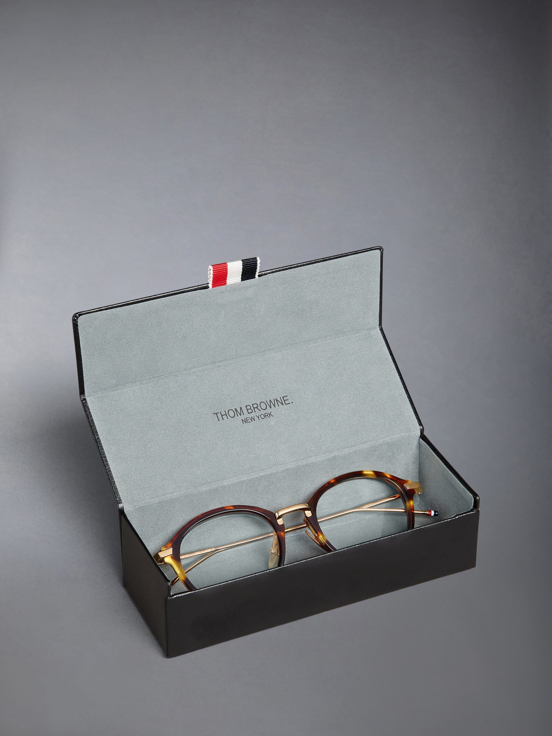 ACETATE AND TITANIUM ROUND EYEGLASSES - Image 8