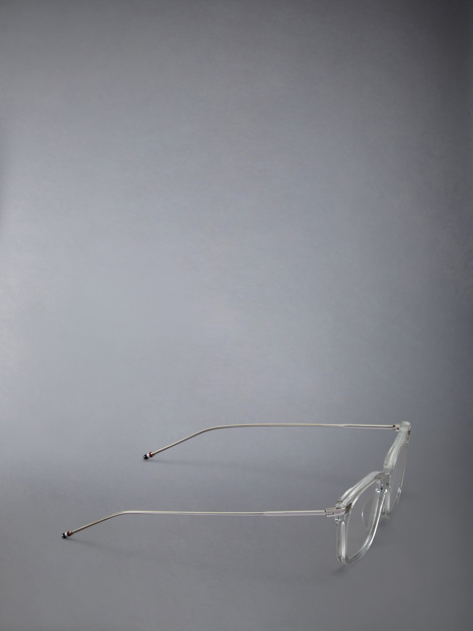 ACETATE AND TITANIUM RECTANGULAR EYEGLASSES - Image 6
