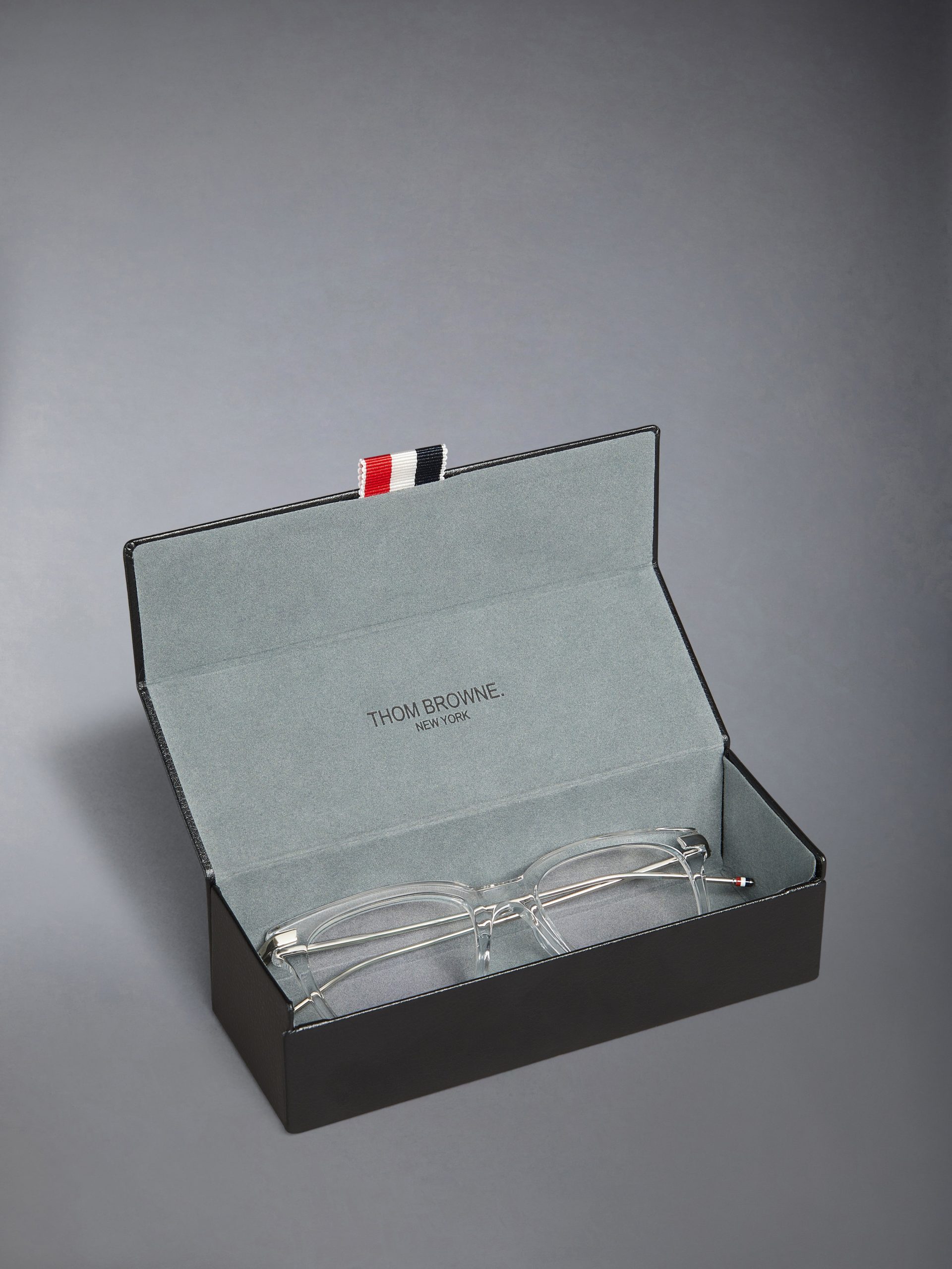 ACETATE AND TITANIUM RECTANGULAR EYEGLASSES - Image 8