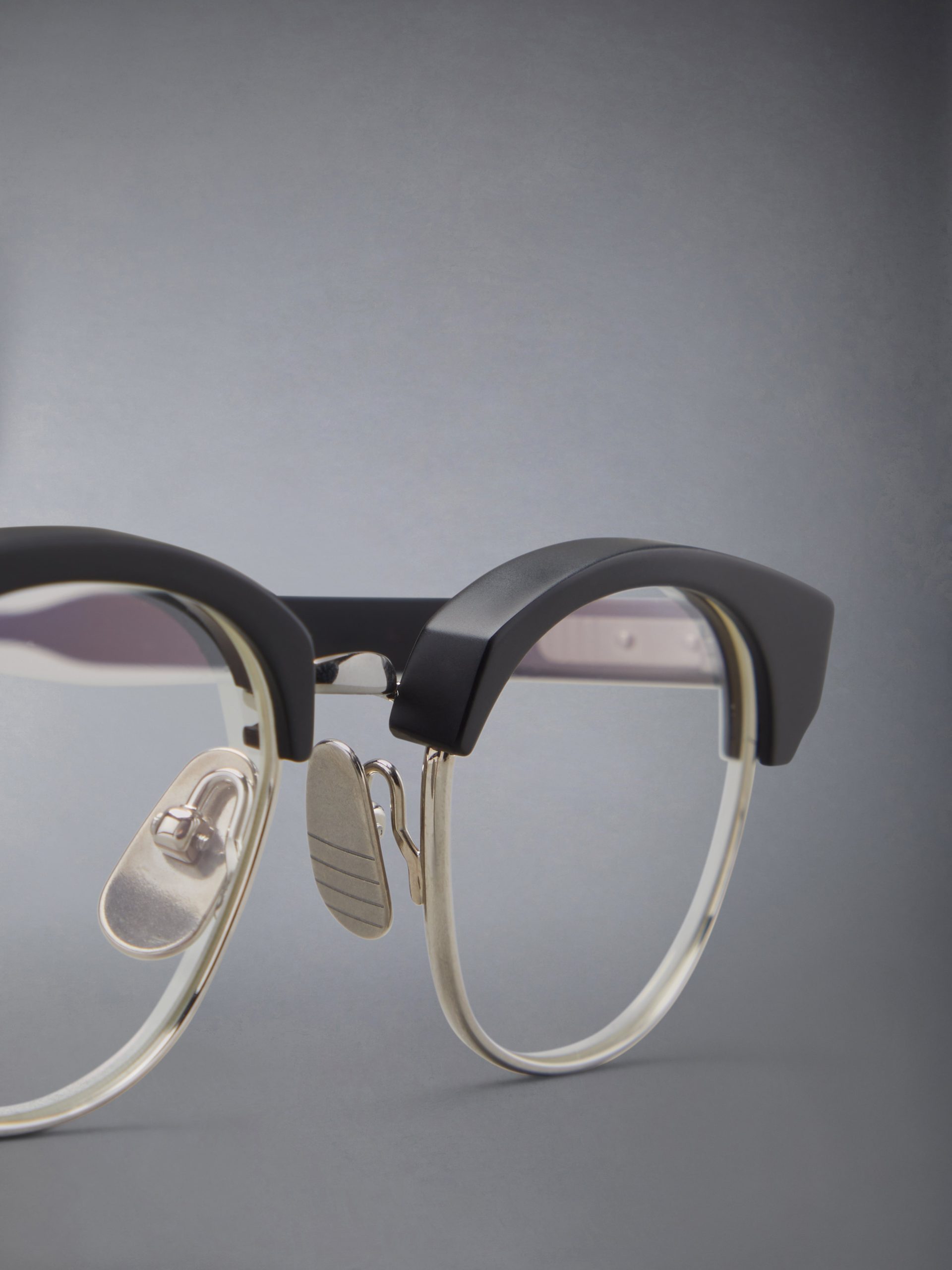 ACETATE AND TITANIUM OVAL EYEGLASSES - Image 7