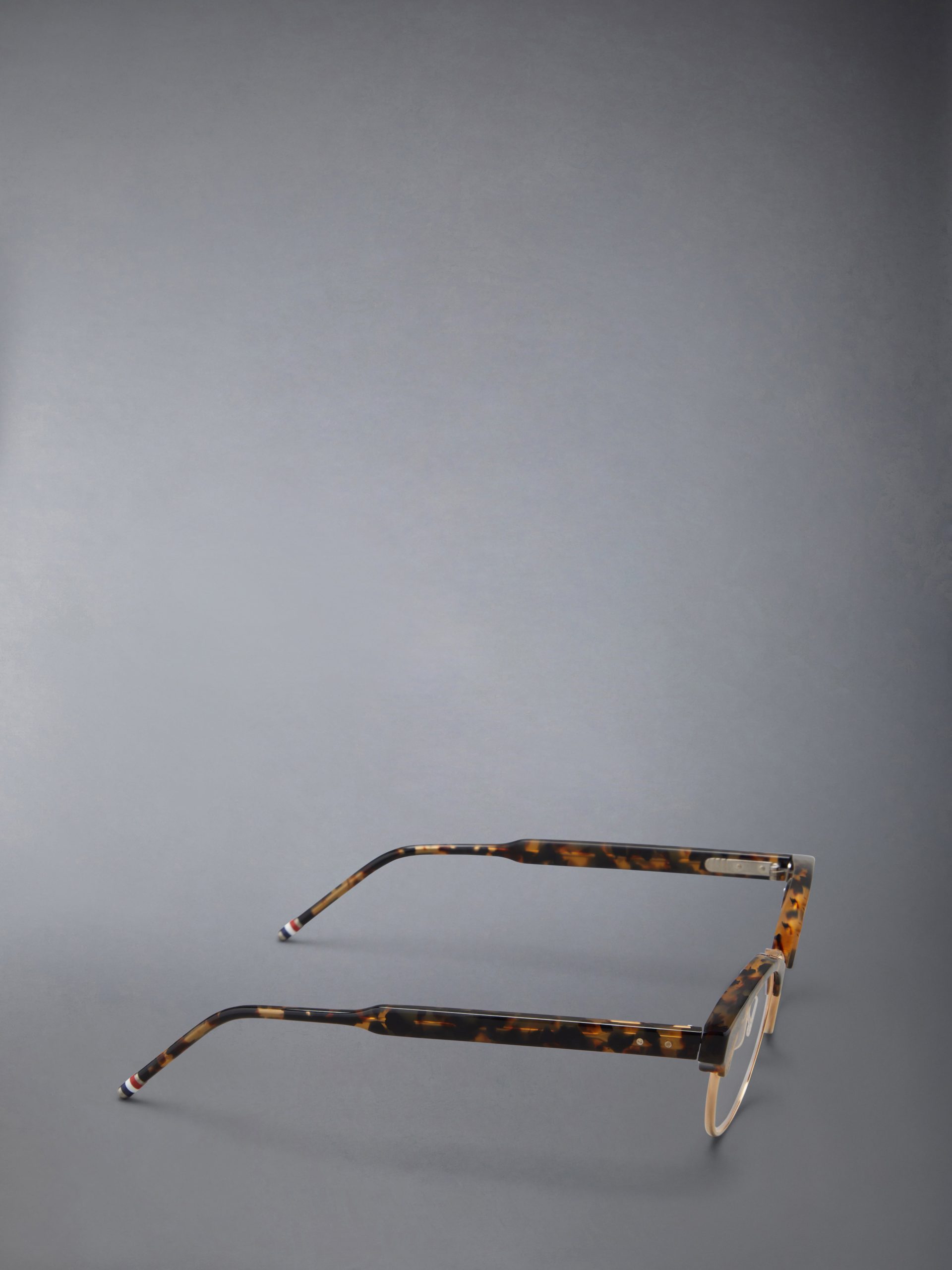 ACETATE AND TITANIUM OVAL EYEGLASSES - Image 6