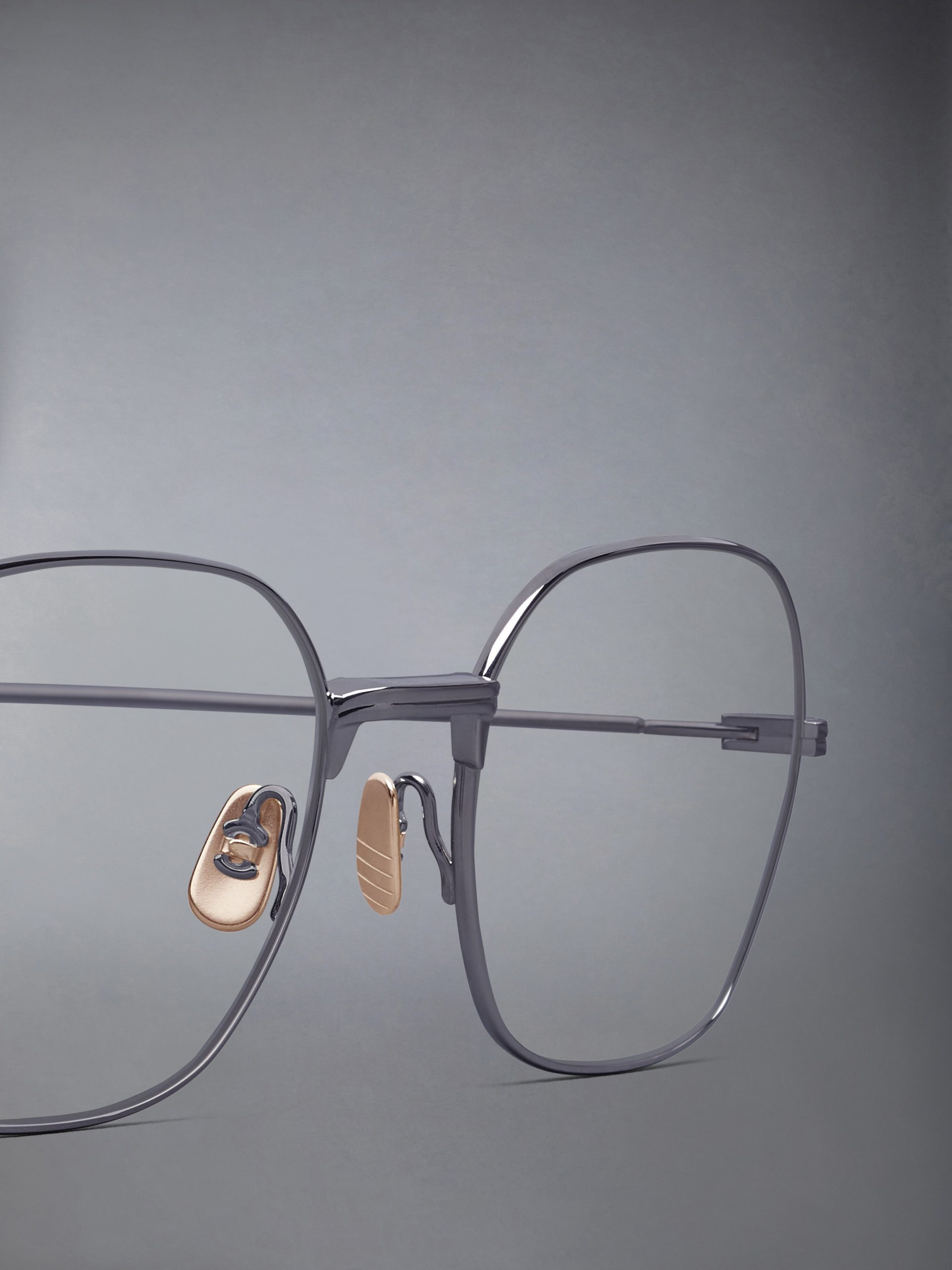 TITANIUM RECTANGULAR EYEGLASSES - Image 3