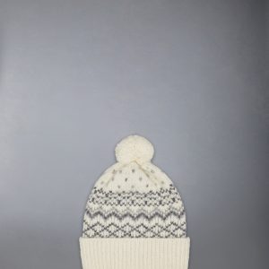 FAIRISLE DONEGAL MOHAIR TWEED JERSEY HAT