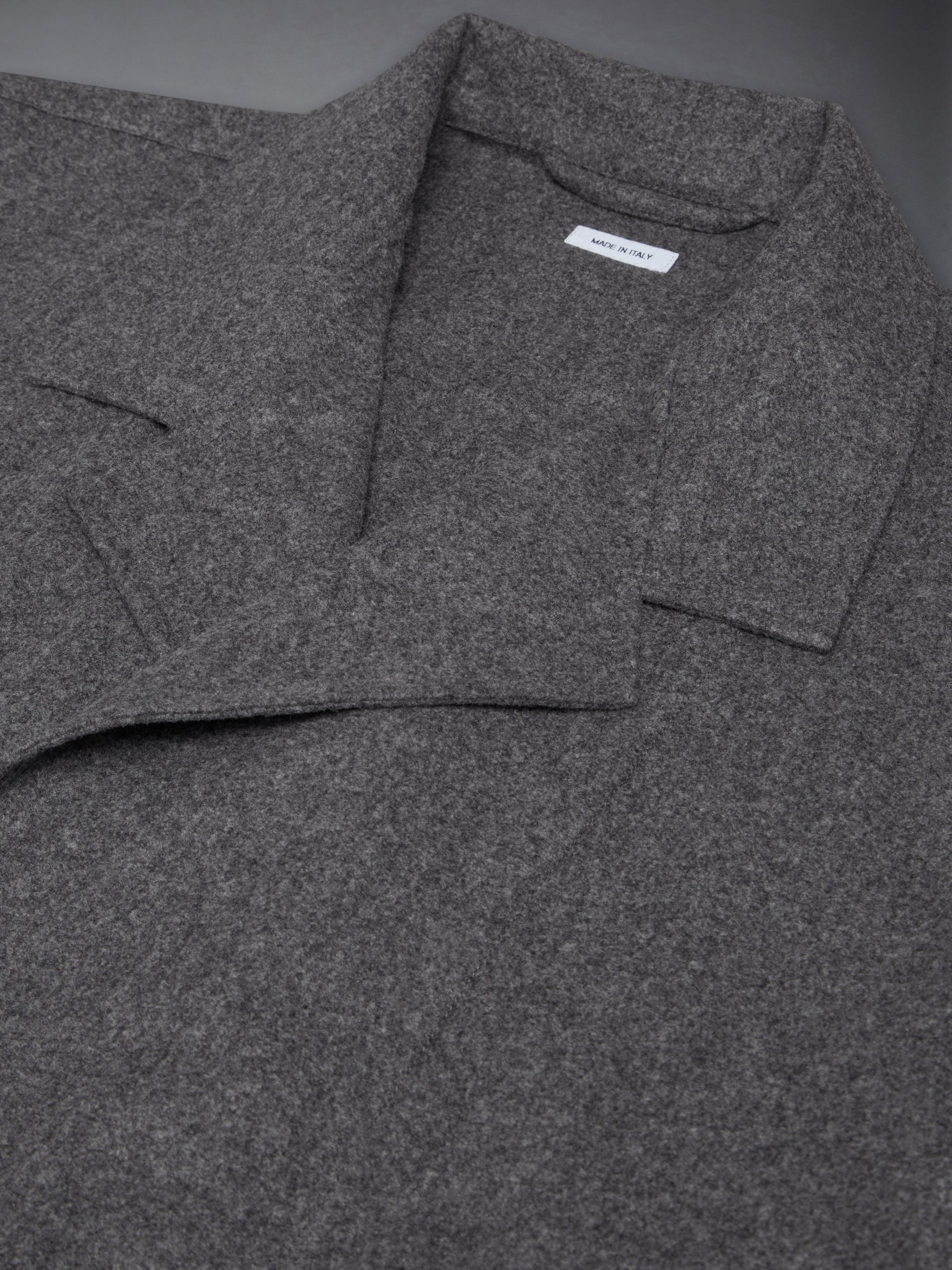 CASHMERE WOOL 4-BAR DRESSING GOWN - Image 11