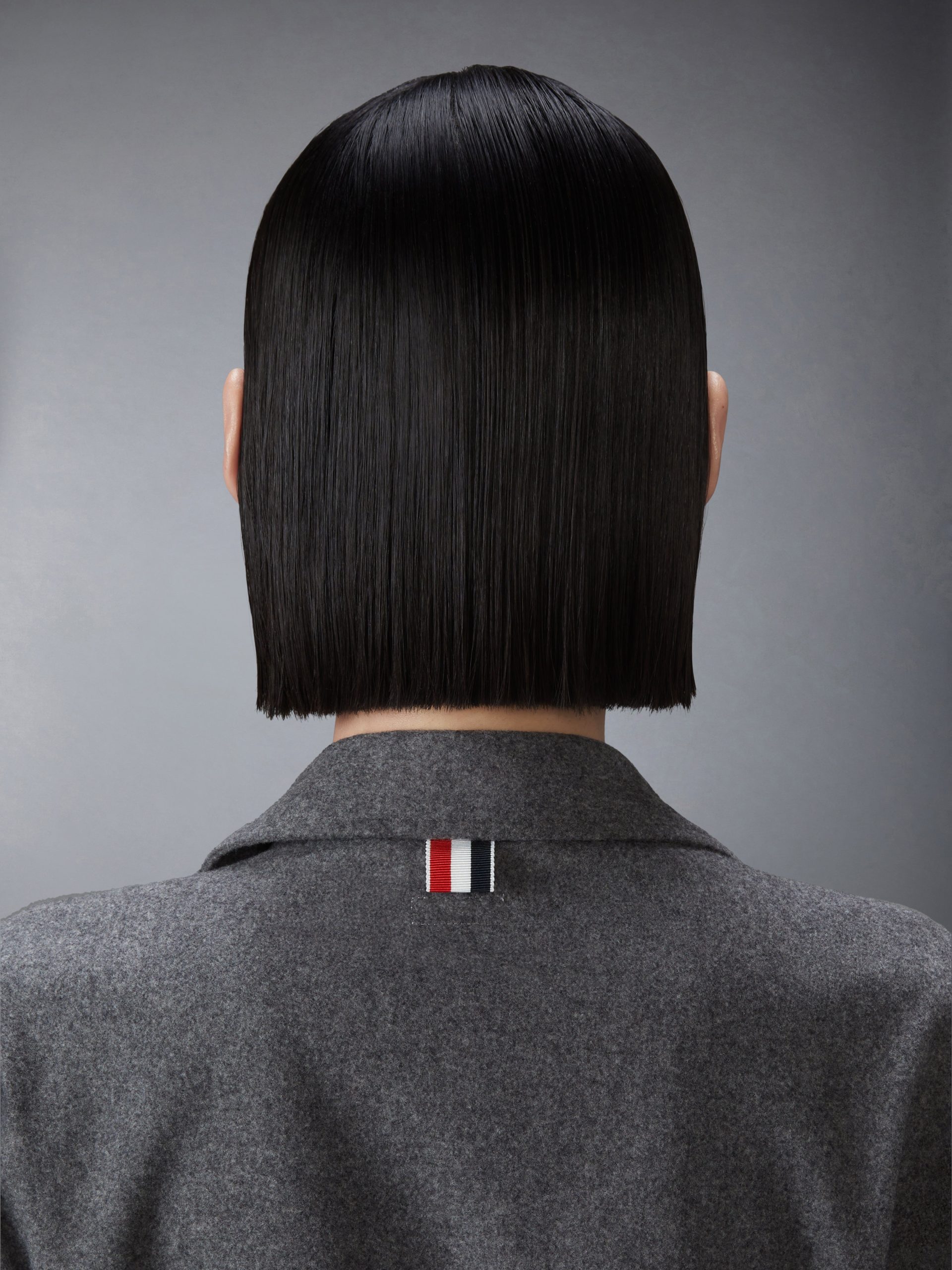 CASHMERE WOOL 4-BAR DRESSING GOWN - Image 8