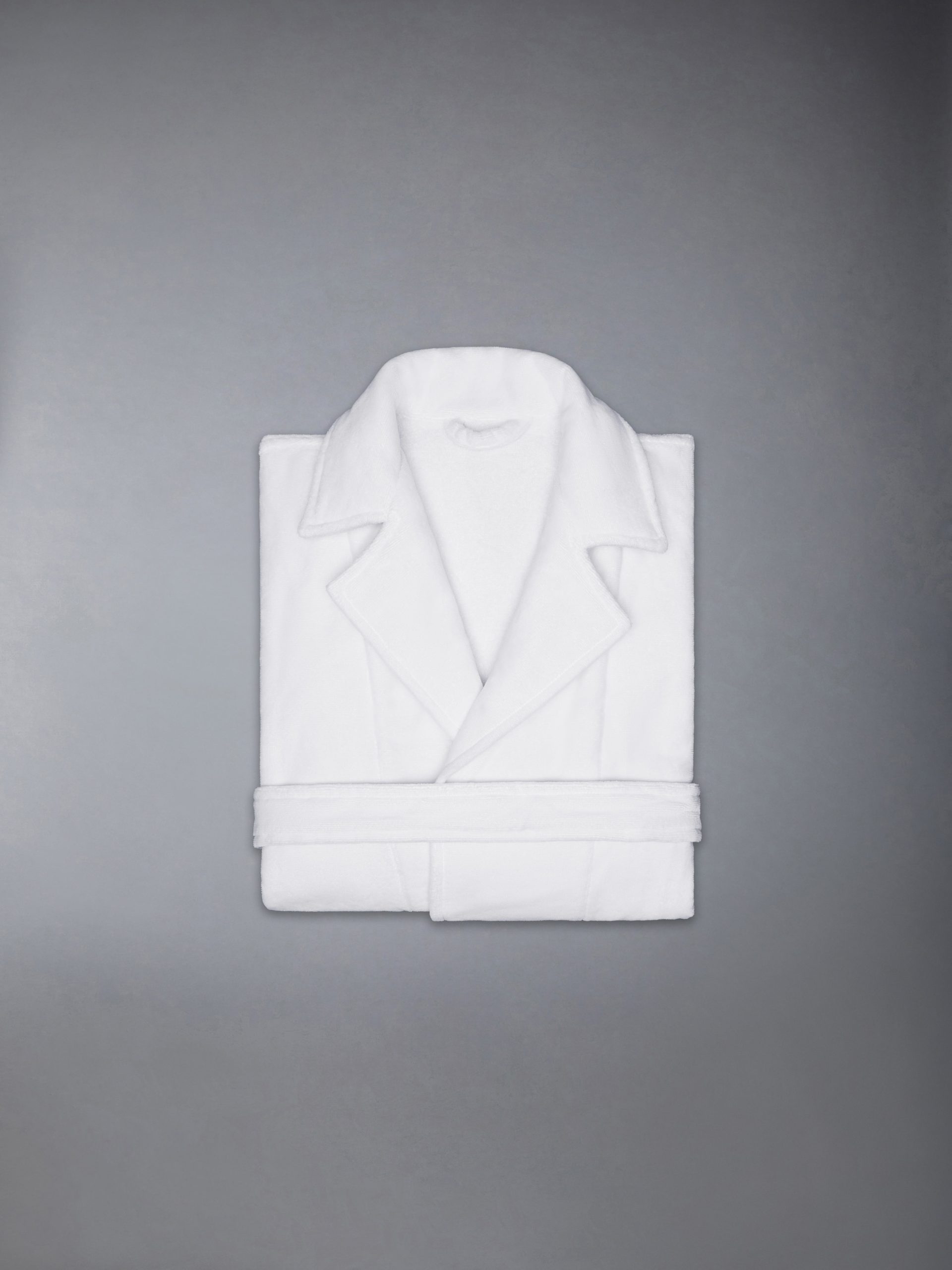 VELOUR 4-BAR TRENCH BATHROBE - Image 11