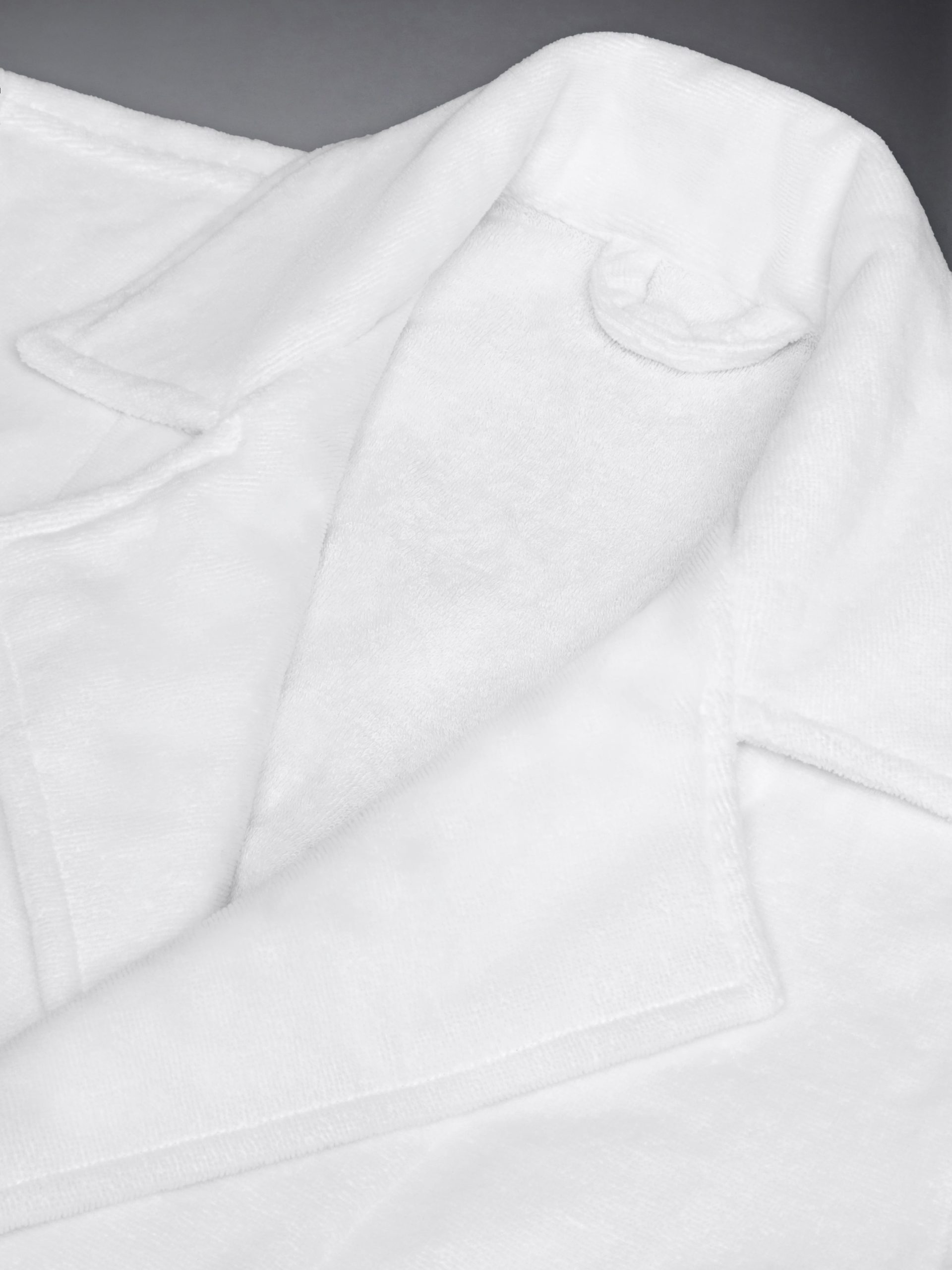 VELOUR 4-BAR TRENCH BATHROBE - Image 12