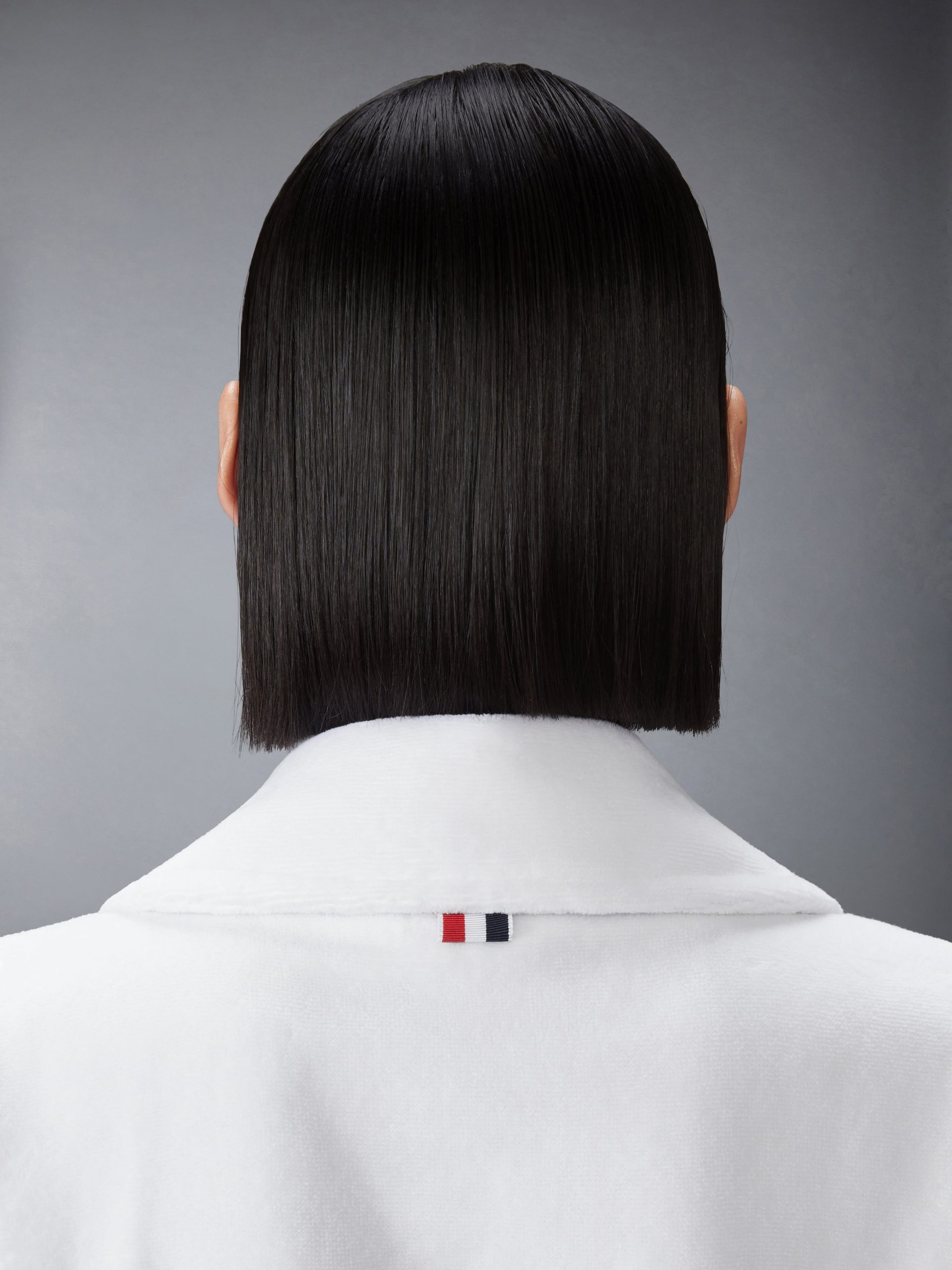 VELOUR 4-BAR TRENCH BATHROBE - Image 9