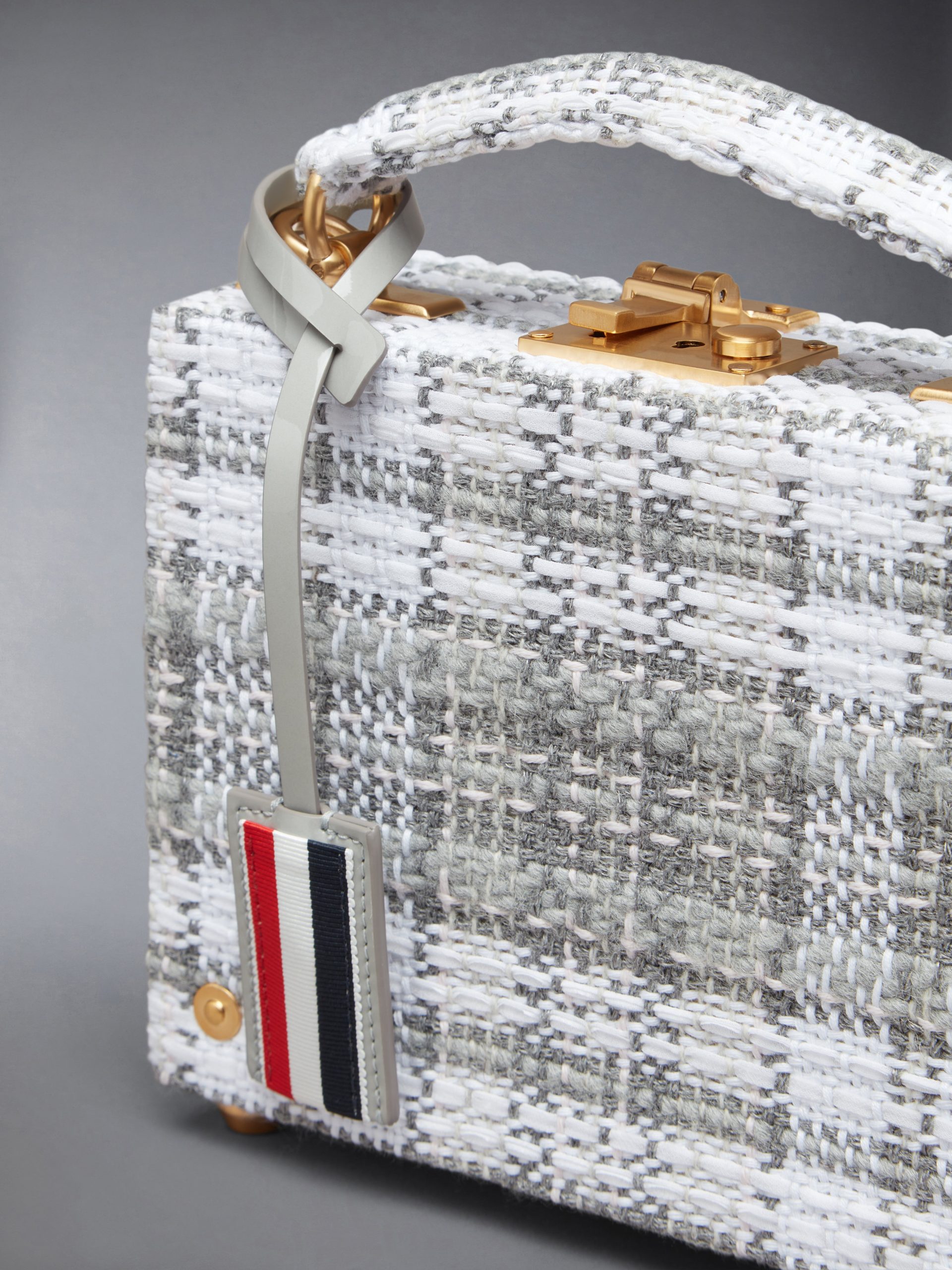 TARTAN TWEED MICRO ATTACHE CASE - Image 5