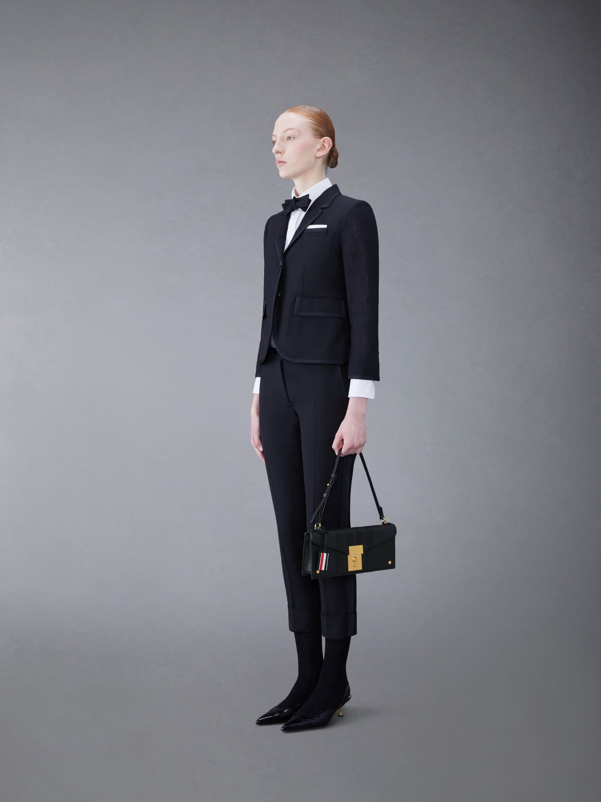 PEBBLE GRAIN 4-BAR MRS. THOM SHOULDER BAG - Image 4