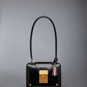 SOFT SPAZZOLATO STUD MRS. THOM TRIANGLE BAG