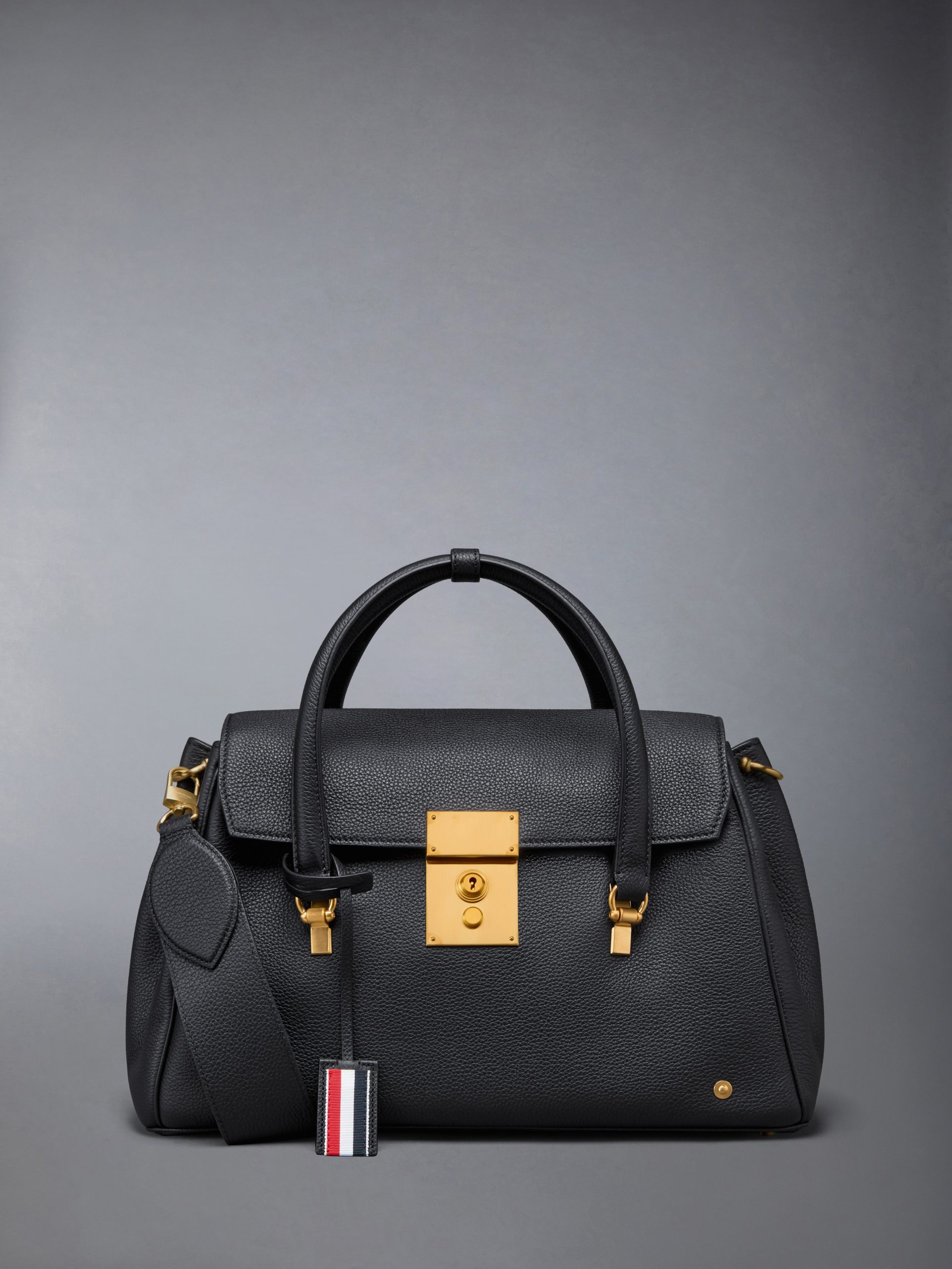 BOLTON BAG IN SOFT PEBBLE GRAIN LEATHER