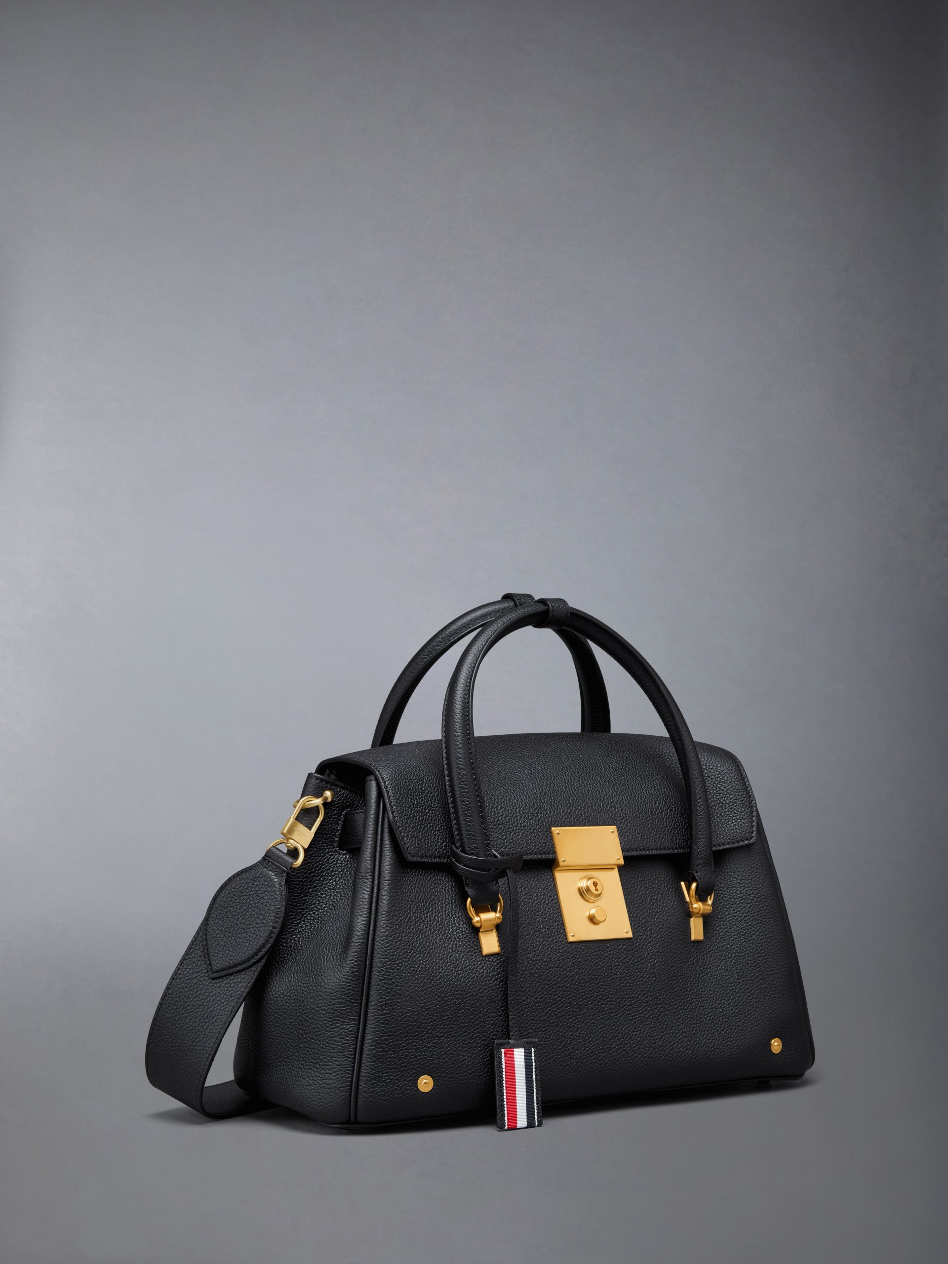 BOLTON BAG IN SOFT PEBBLE GRAIN LEATHER - Image 2