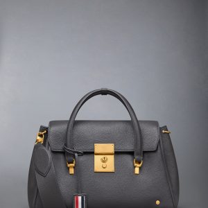 BOLTON BAG IN SOFT PEBBLE GRAIN LEATHER