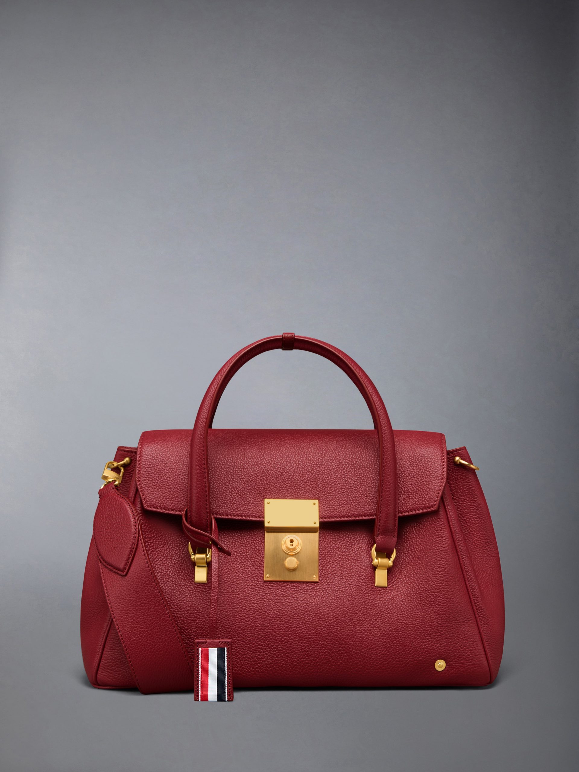 BOLTON BAG IN SOFT PEBBLE GRAIN LEATHER