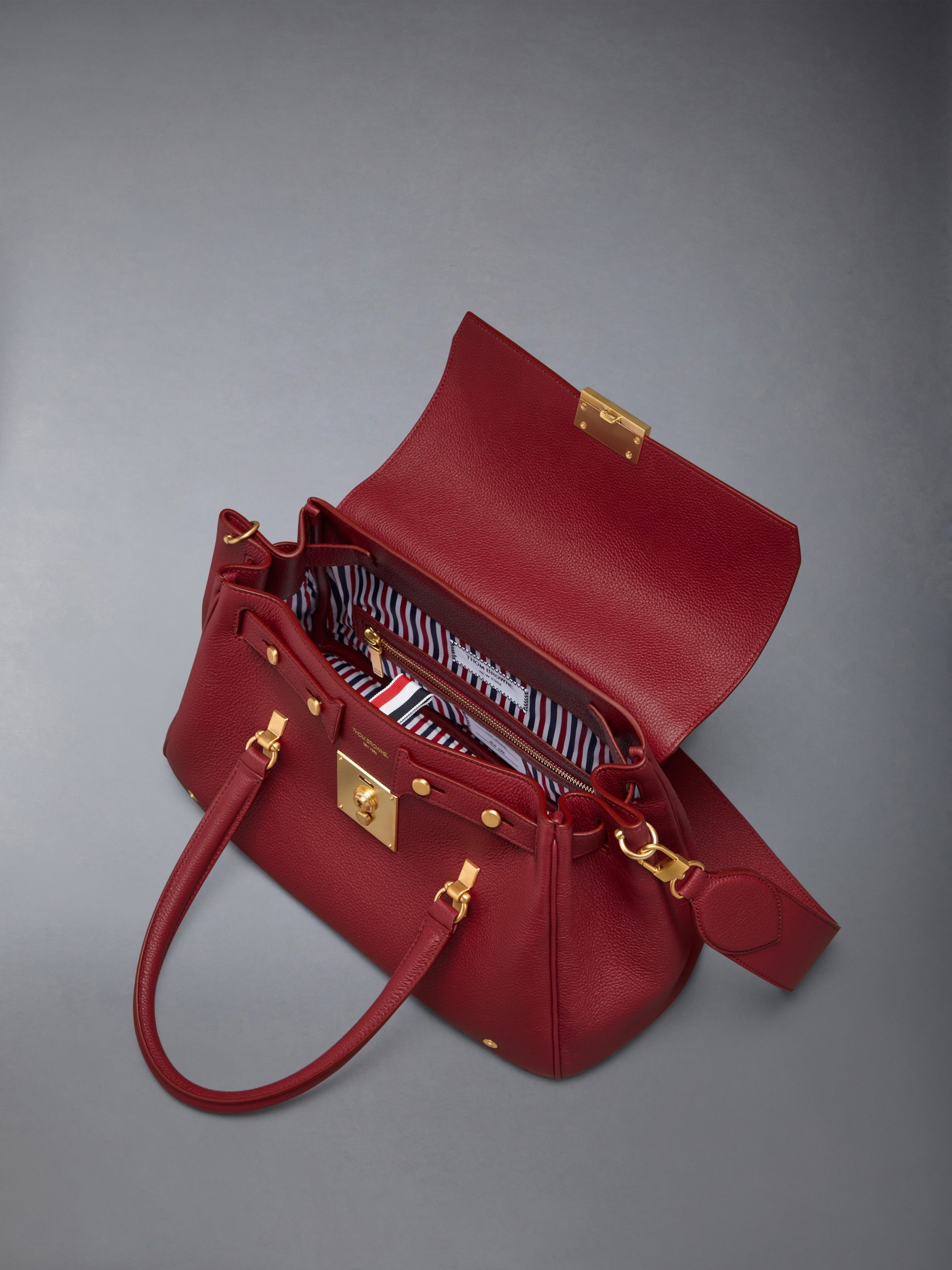 BOLTON BAG IN SOFT PEBBLE GRAIN LEATHER - Image 5