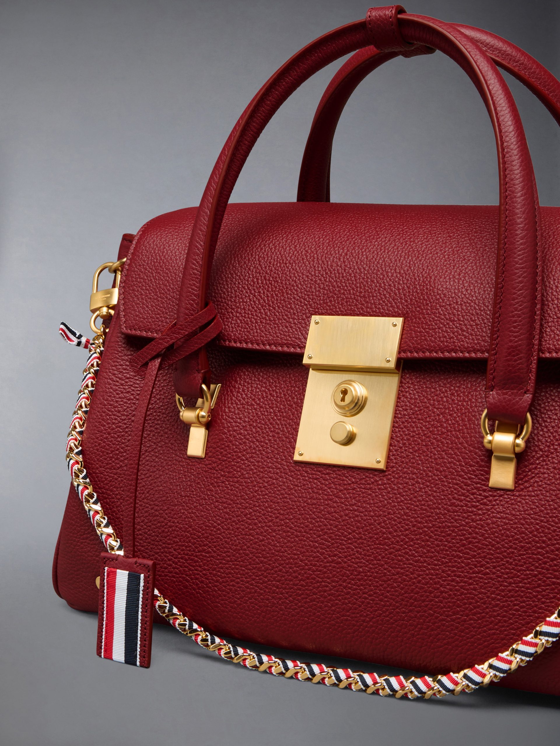 BOLTON BAG IN SOFT PEBBLE GRAIN LEATHER - Image 6