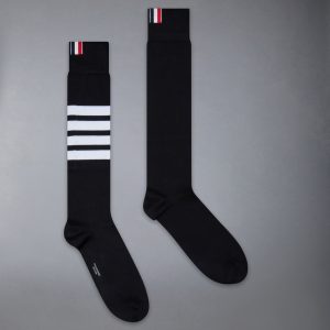 LIGHTWEIGHT COTTON 4-BAR OVER THE CALF SOCK