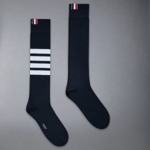 LIGHTWEIGHT COTTON 4-BAR OVER THE CALF SOCK