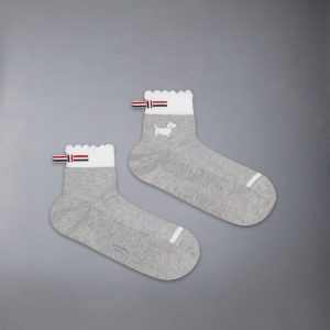 POINTELLE STITCH HECTOR CREW SOCKS
