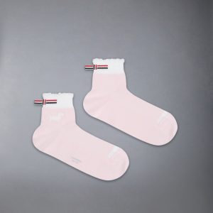 POINTELLE STITCH HECTOR CREW SOCKS