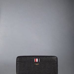 PEBBLE GRAIN CONTINENTAL ZIP WALLET
