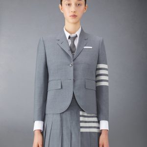 PLAIN WEAVE 4-BAR HIGH ARMHOLE SPORT COAT